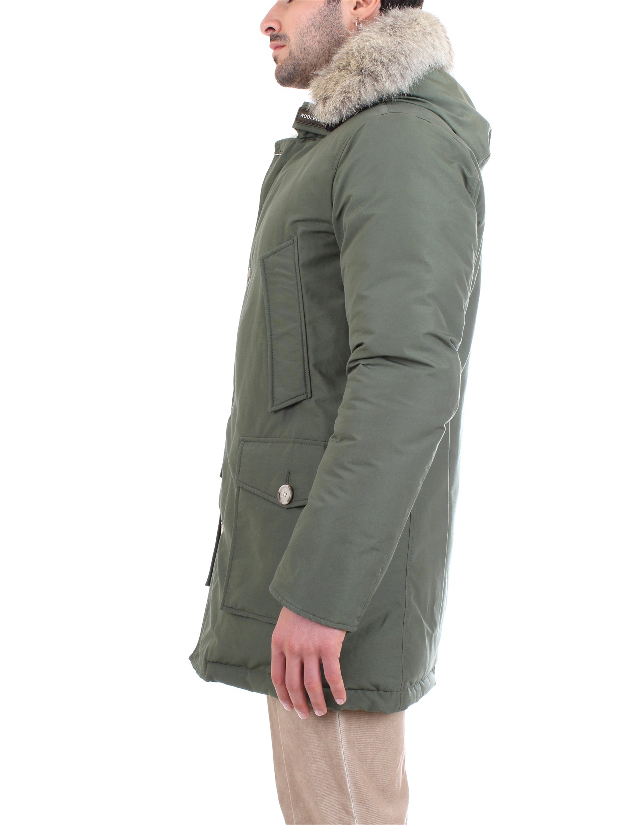 WOOLRICH WOCPS2880 Green Clothing Man PARKA WOOLRICH WOCPS2880 Green Clothing Man PARKA