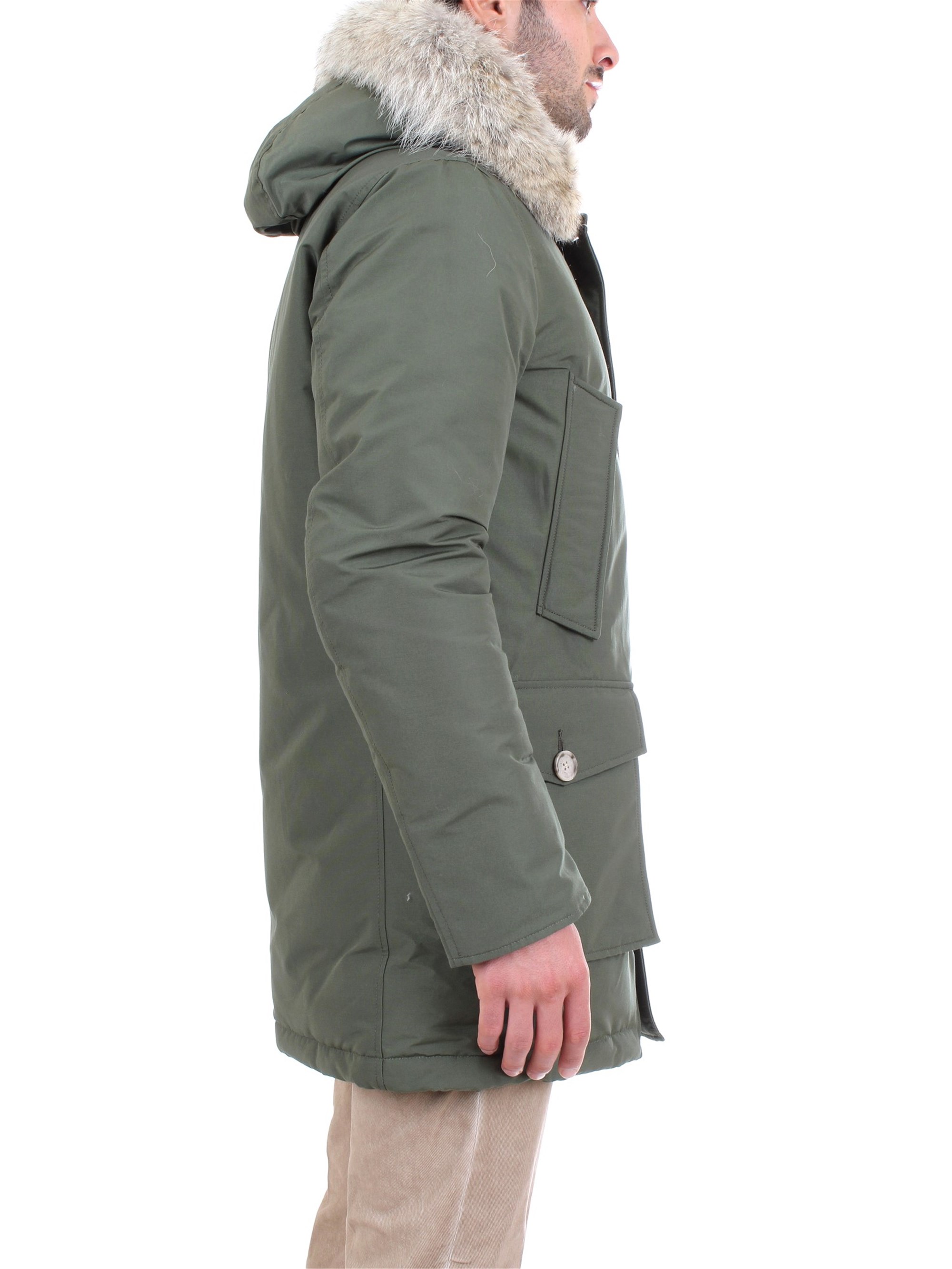 WOOLRICH WOCPS2880 Green Clothing Man PARKA WOOLRICH WOCPS2880 Green Clothing Man PARKA