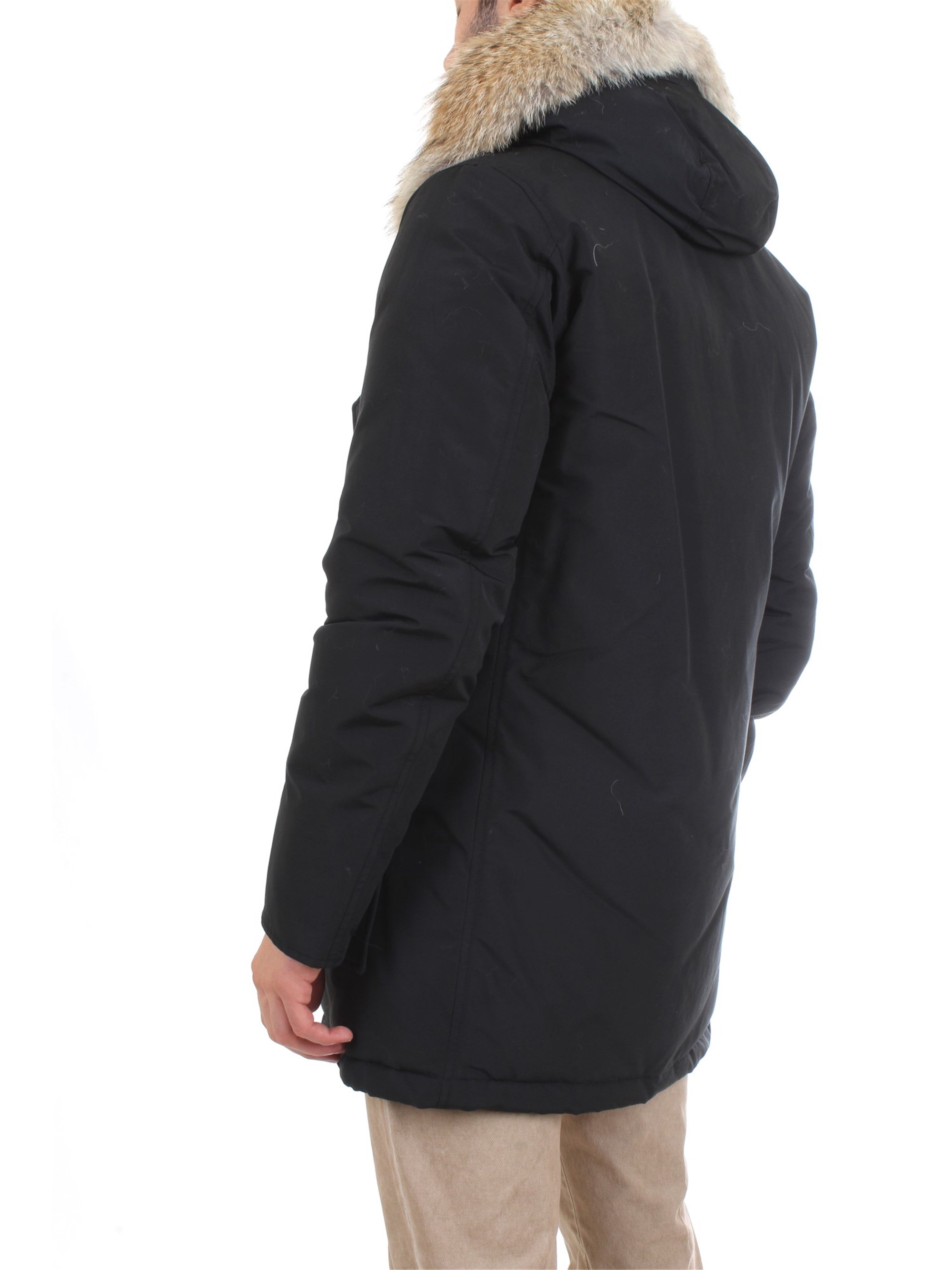 WOOLRICH WOCPS2880 Black Clothing Man PARKA WOOLRICH WOCPS2880 Black Clothing Man PARKA