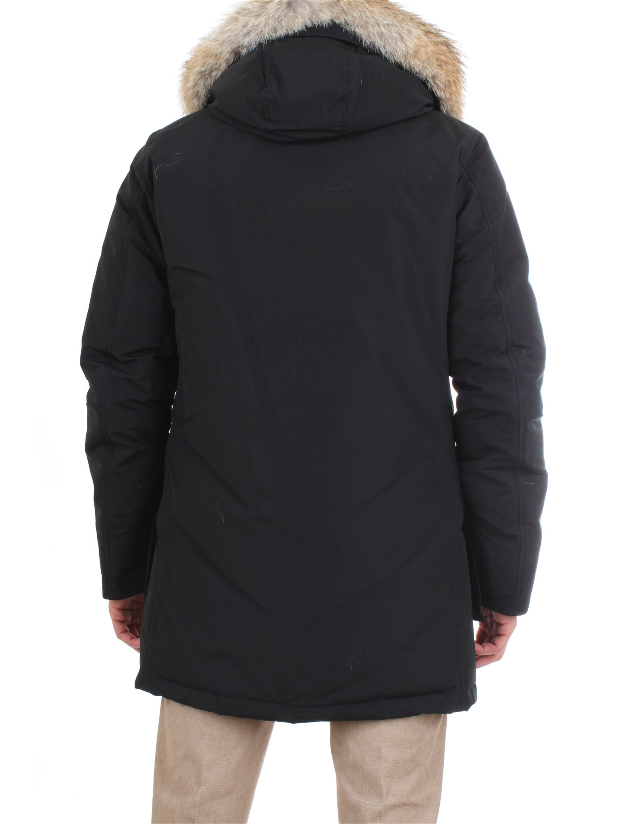 WOOLRICH WOCPS2880 Black Clothing Man PARKA WOOLRICH WOCPS2880 Black Clothing Man PARKA