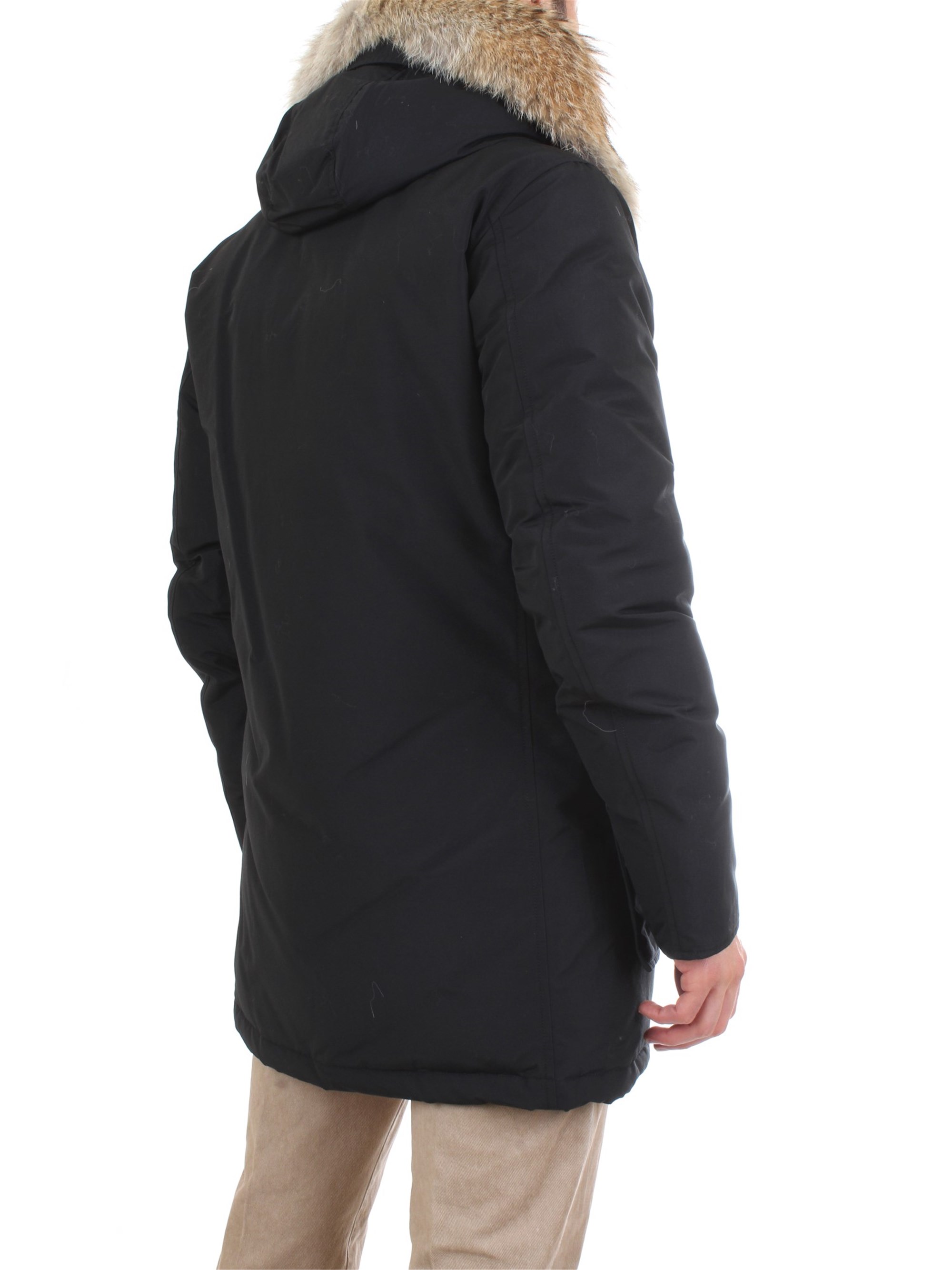 WOOLRICH WOCPS2880 Black Clothing Man PARKA WOOLRICH WOCPS2880 Black Clothing Man PARKA