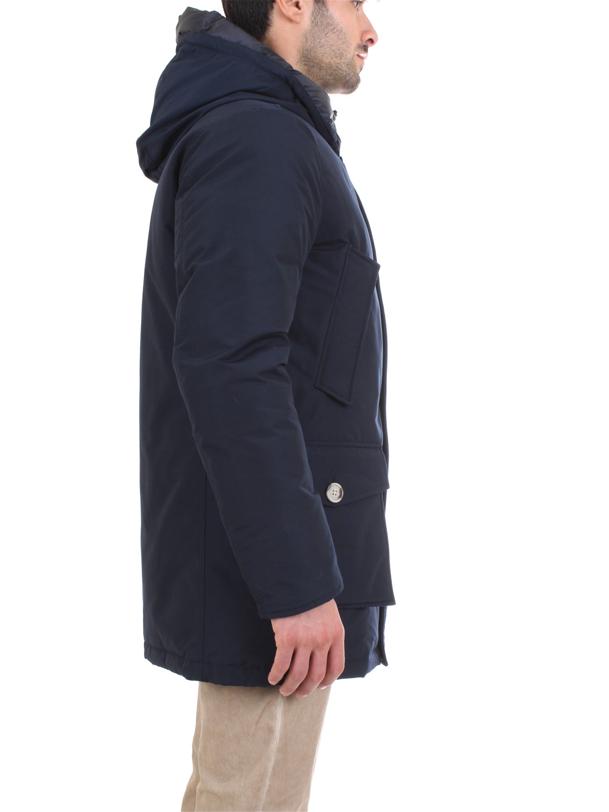 WOOLRICH WOCPS2882 Blue Clothing Man PARKA WOOLRICH WOCPS2882 Blue Clothing Man PARKA
