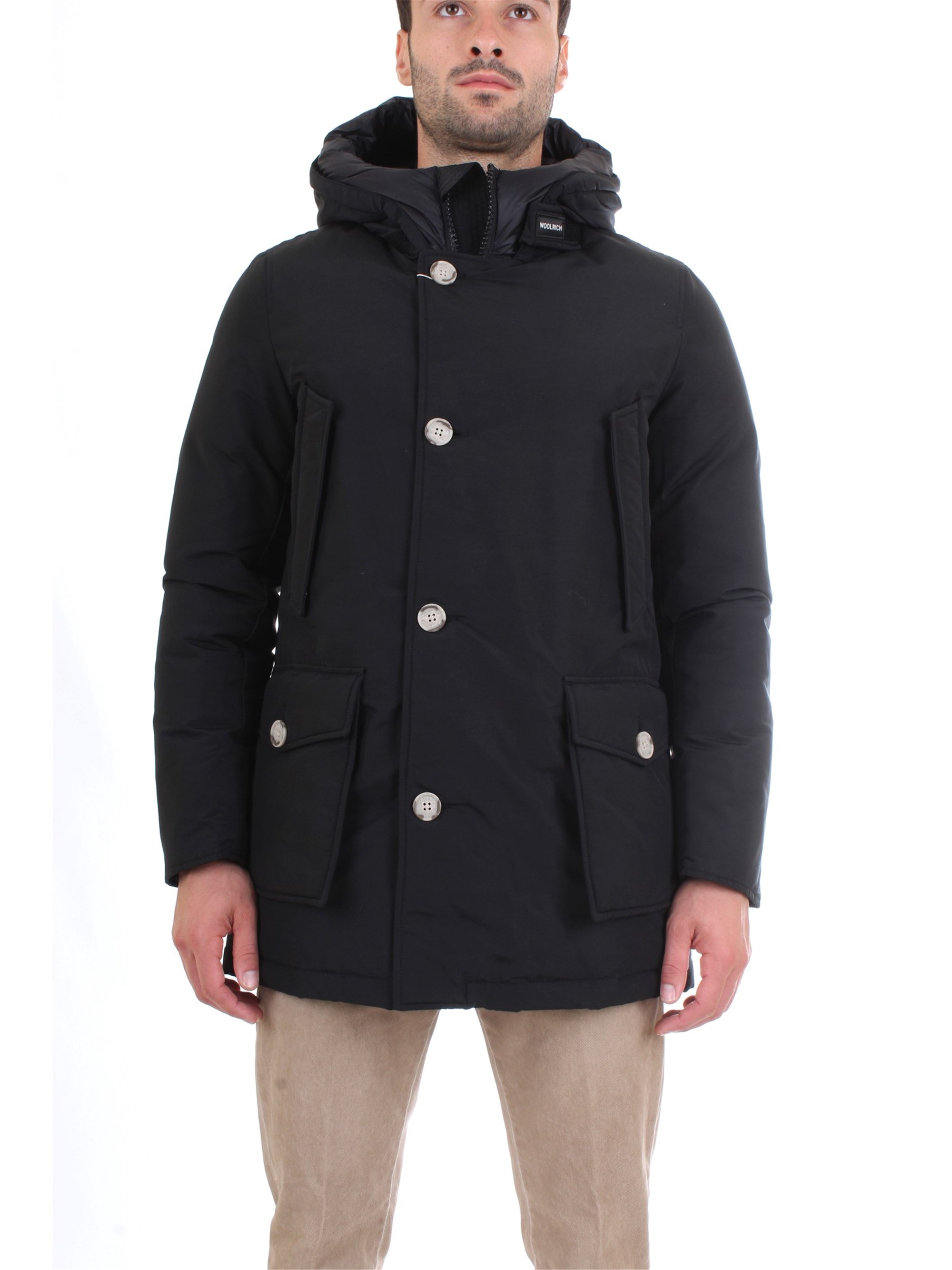 WOOLRICH WOCPS2882 Black Clothing Man PARKA WOOLRICH WOCPS2882 Black Clothing Man PARKA