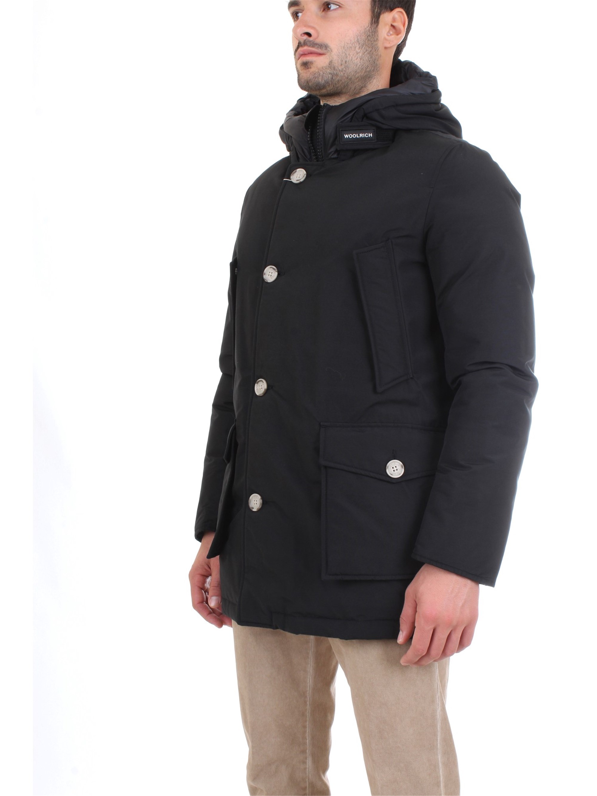 WOOLRICH WOCPS2882 Black Clothing Man PARKA WOOLRICH WOCPS2882 Black Clothing Man PARKA
