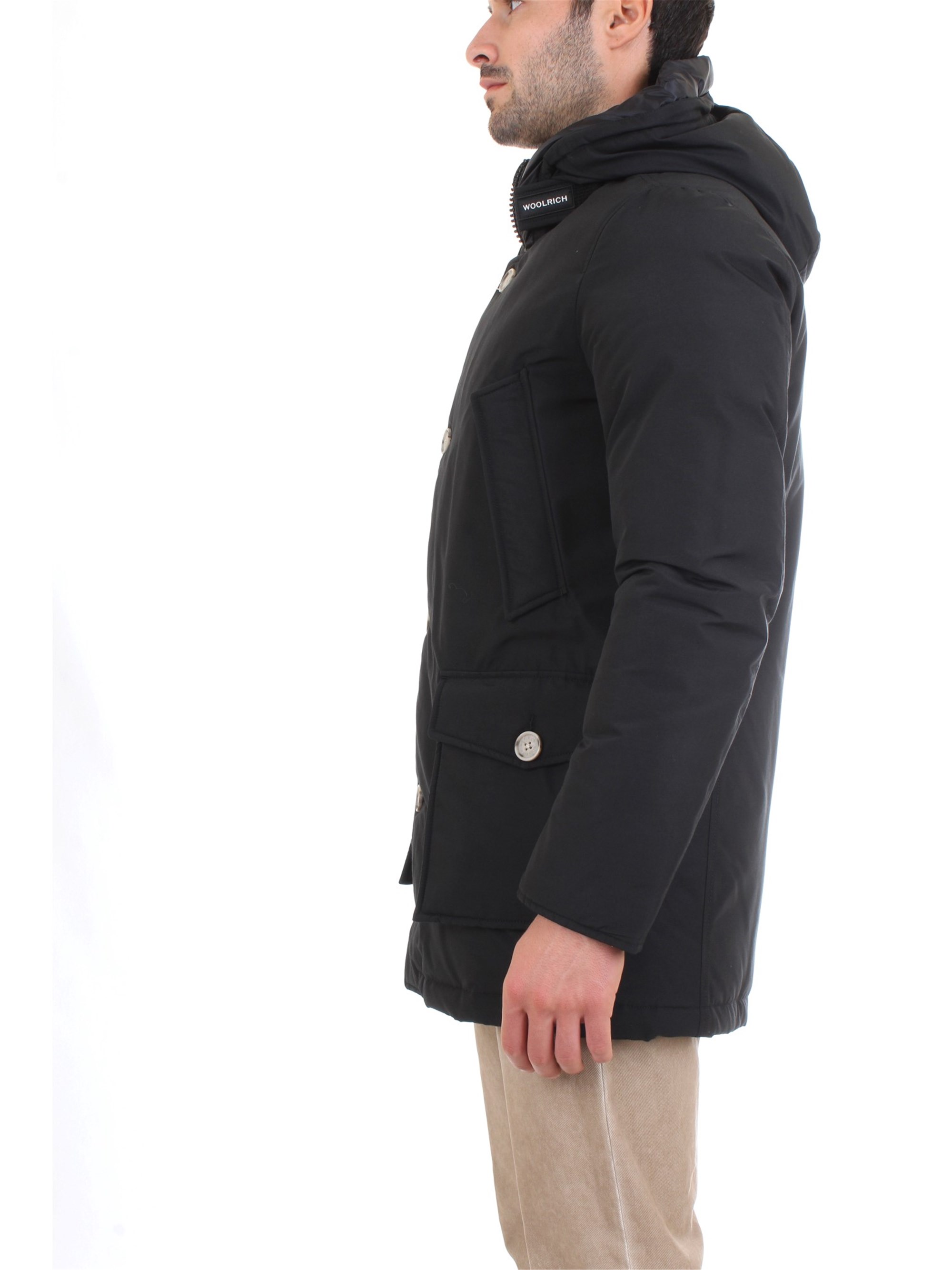 WOOLRICH WOCPS2882 Black Clothing Man PARKA WOOLRICH WOCPS2882 Black Clothing Man PARKA