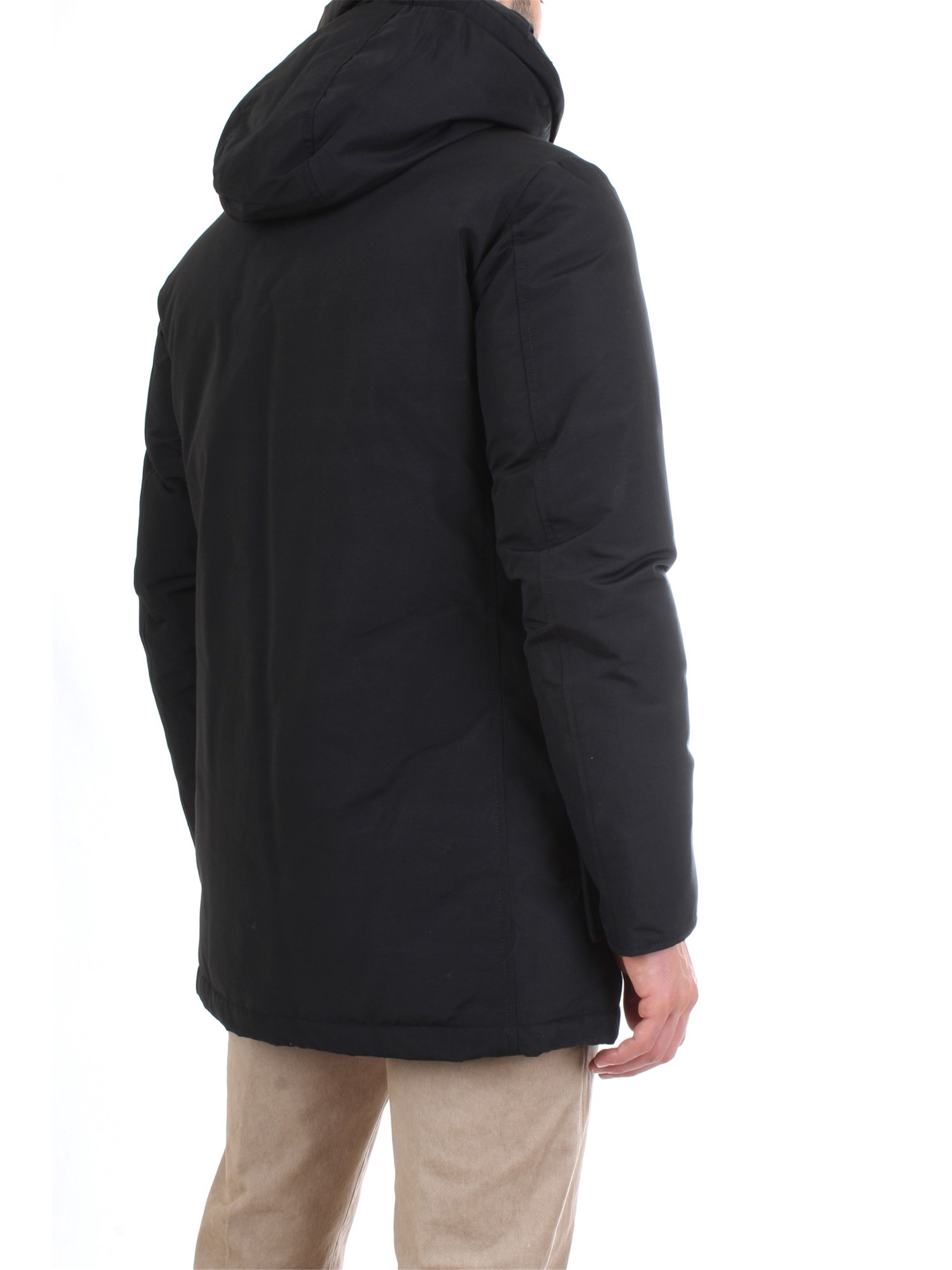 WOOLRICH WOCPS2882 Black Clothing Man PARKA WOOLRICH WOCPS2882 Black Clothing Man PARKA