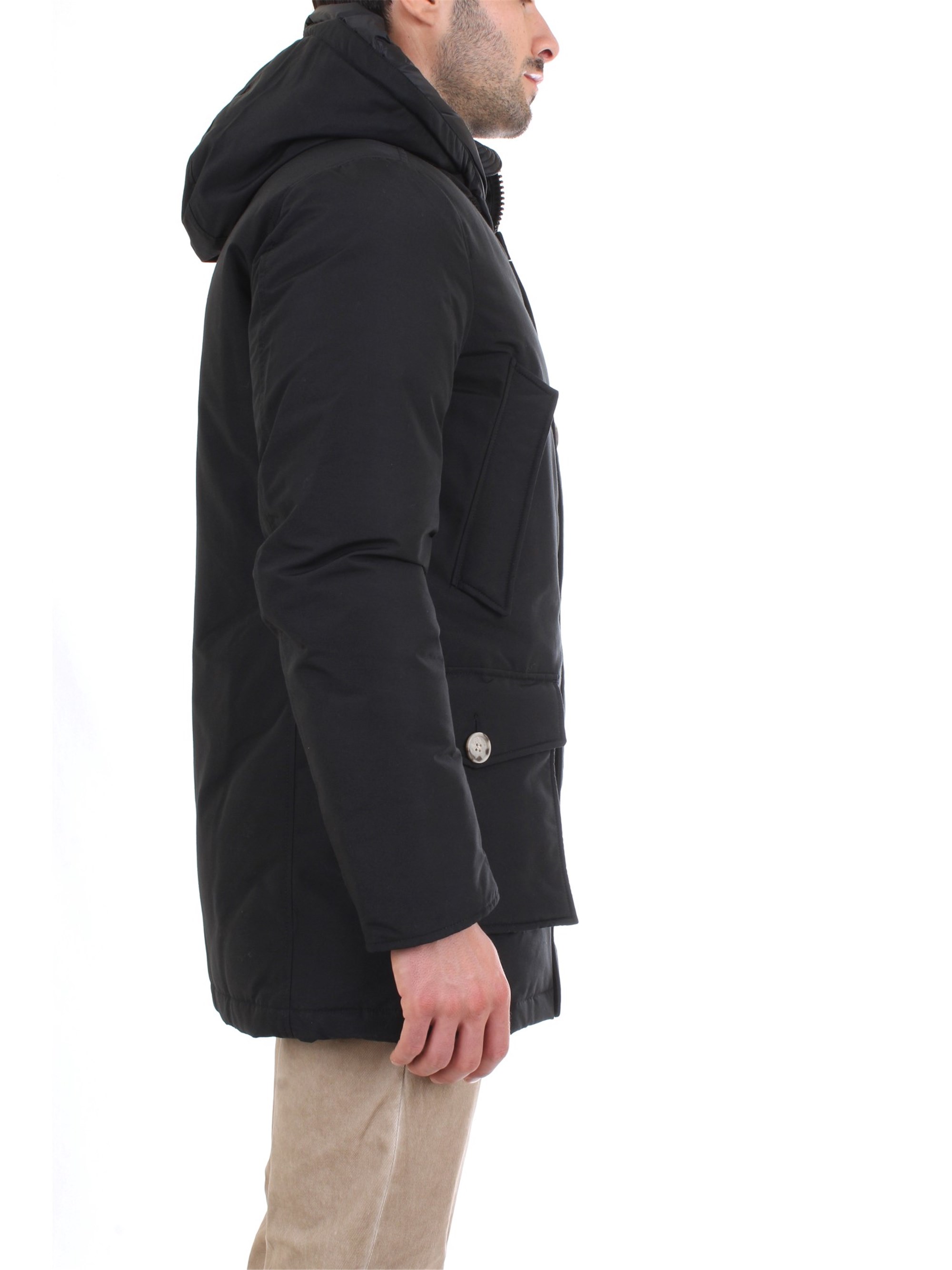 WOOLRICH WOCPS2882 Black Clothing Man PARKA WOOLRICH WOCPS2882 Black Clothing Man PARKA