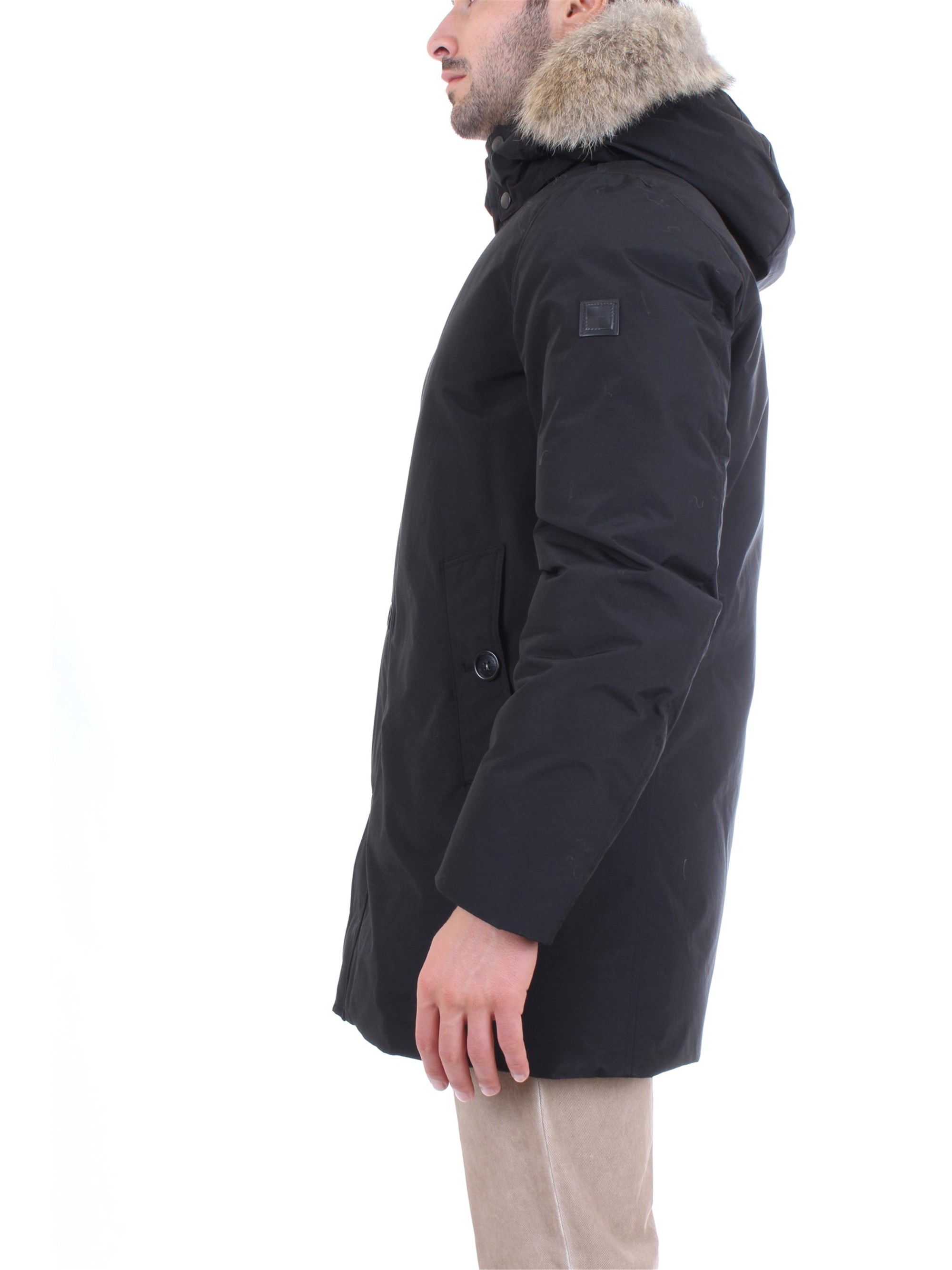 WOOLRICH WOCPS2939 Black Clothing Man PARKA WOOLRICH WOCPS2939 Black Clothing Man PARKA