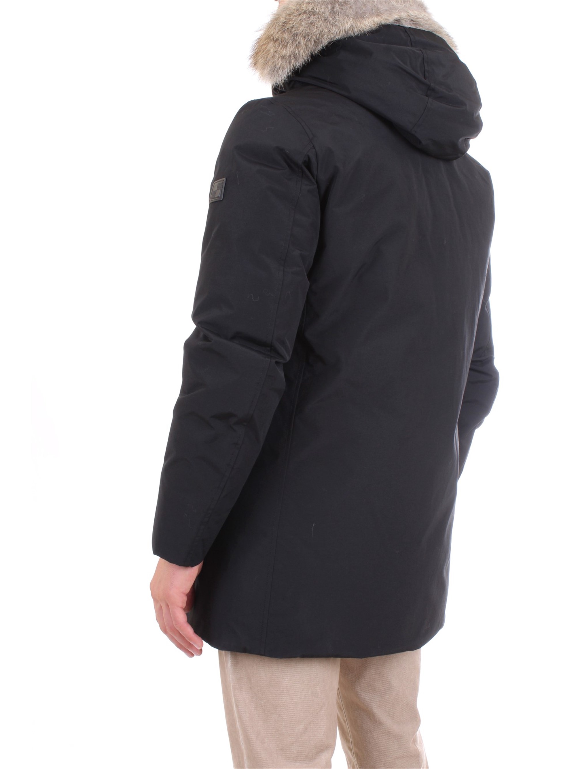 WOOLRICH WOCPS2939 Black Clothing Man PARKA WOOLRICH WOCPS2939 Black Clothing Man PARKA