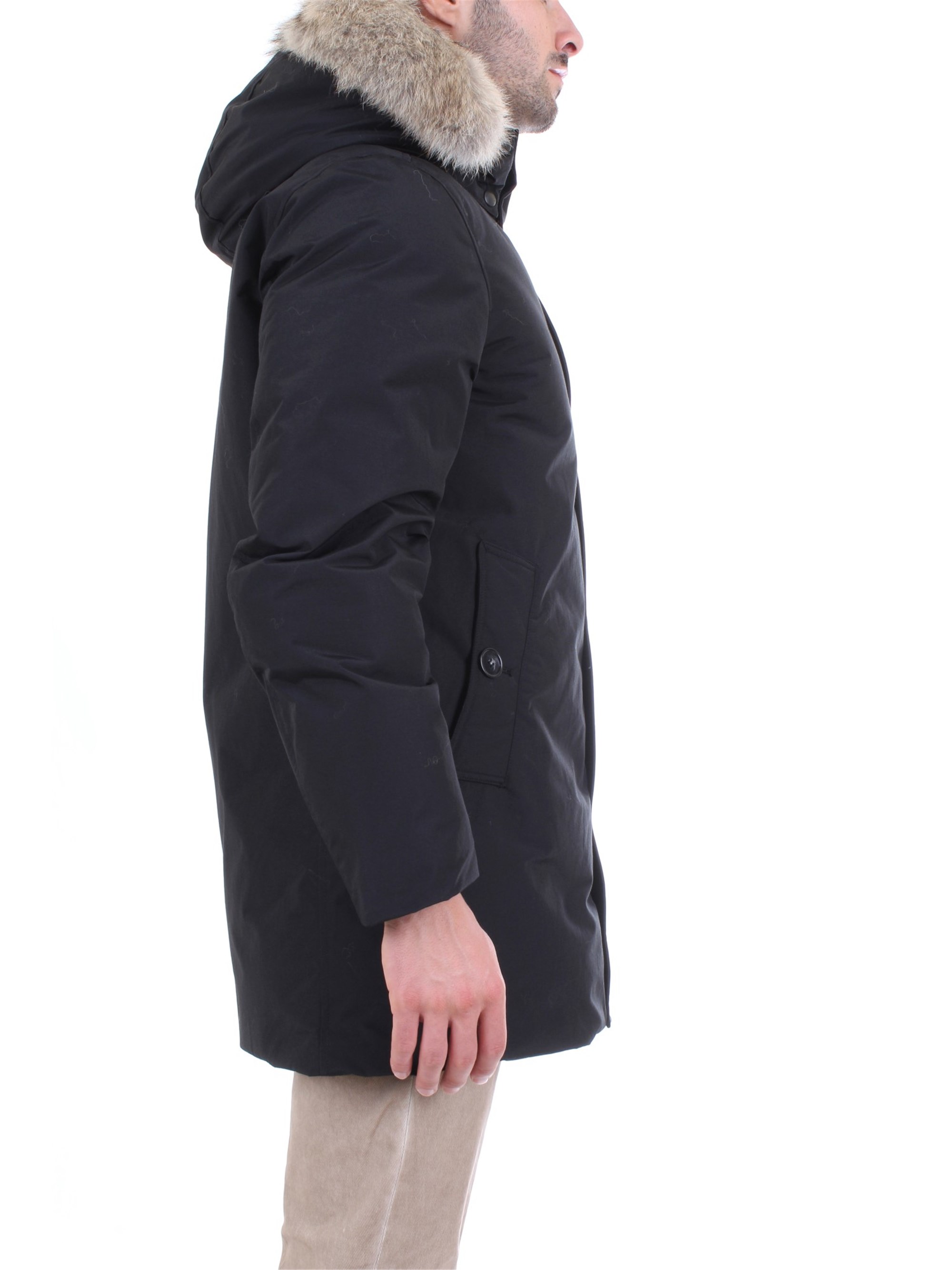 WOOLRICH WOCPS2939 Black Clothing Man PARKA WOOLRICH WOCPS2939 Black Clothing Man PARKA