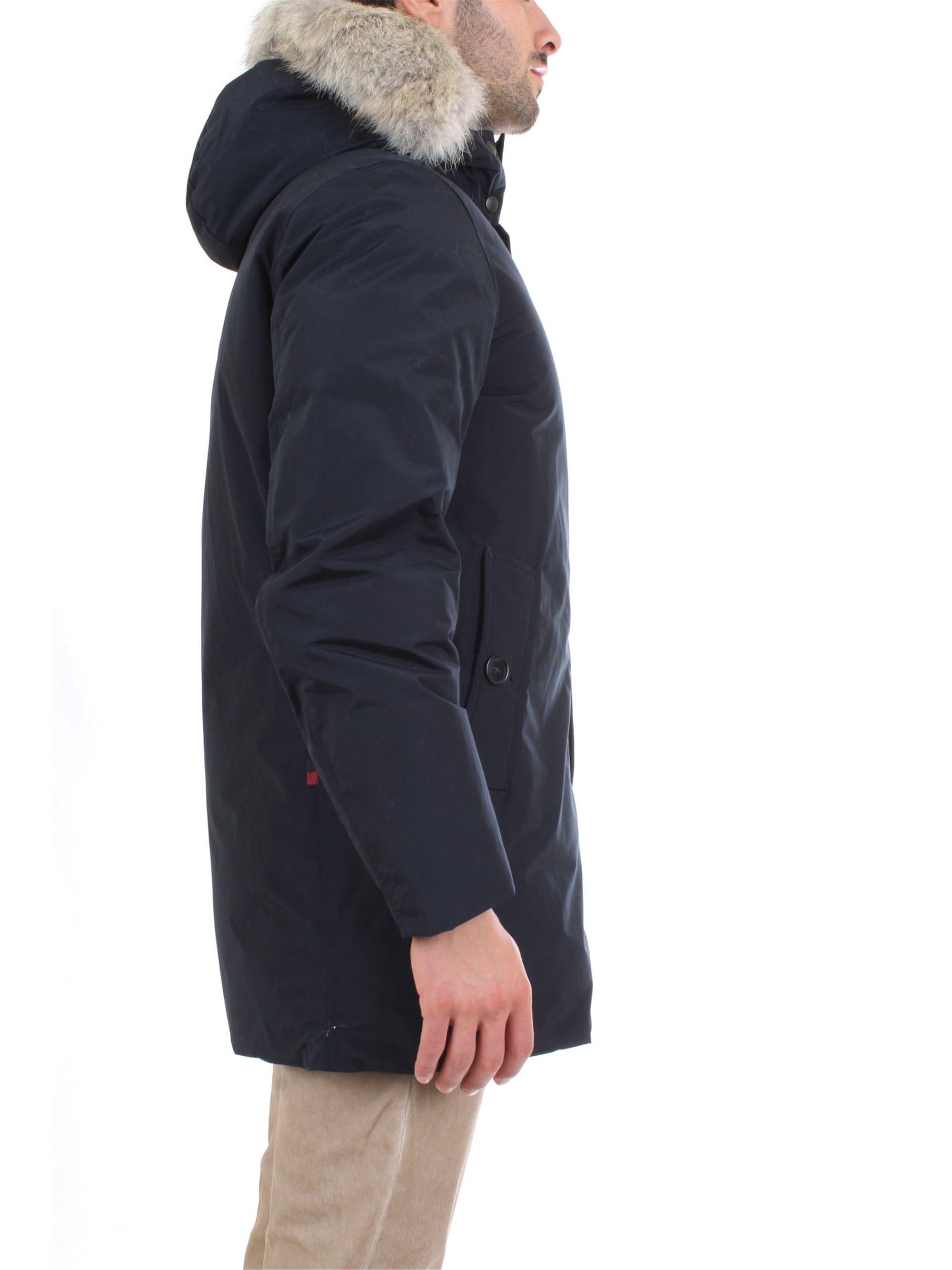 WOOLRICH WOCPS2939 Blue Clothing Man PARKA WOOLRICH WOCPS2939 Blue Clothing Man PARKA