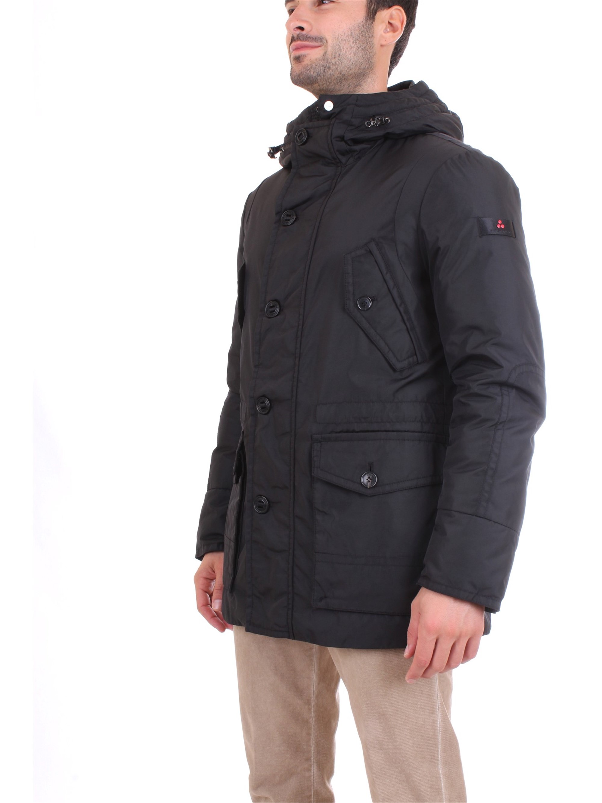 PEUTEREY PEU3456 Black Clothing Man Jacket PEUTEREY PEU3456 Black Clothing Man Jacket
