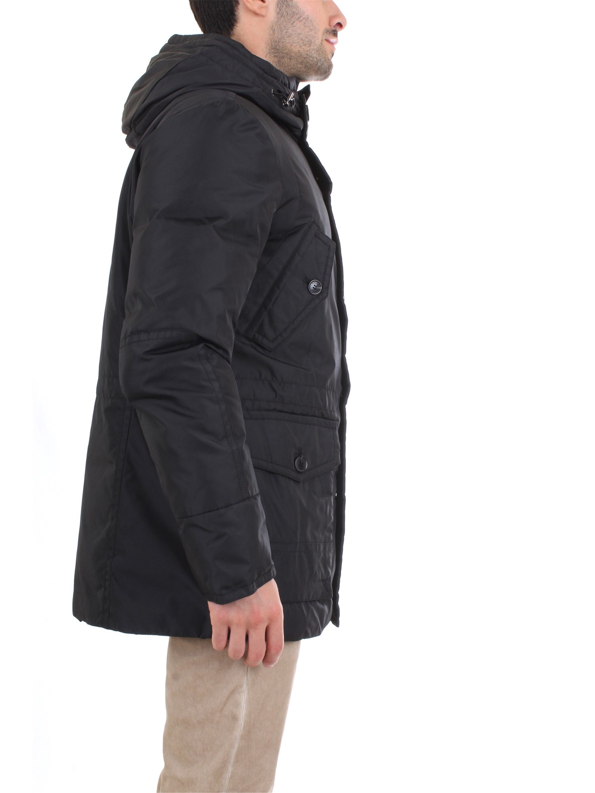 PEUTEREY PEU3456 Black Clothing Man Jacket PEUTEREY PEU3456 Black Clothing Man Jacket