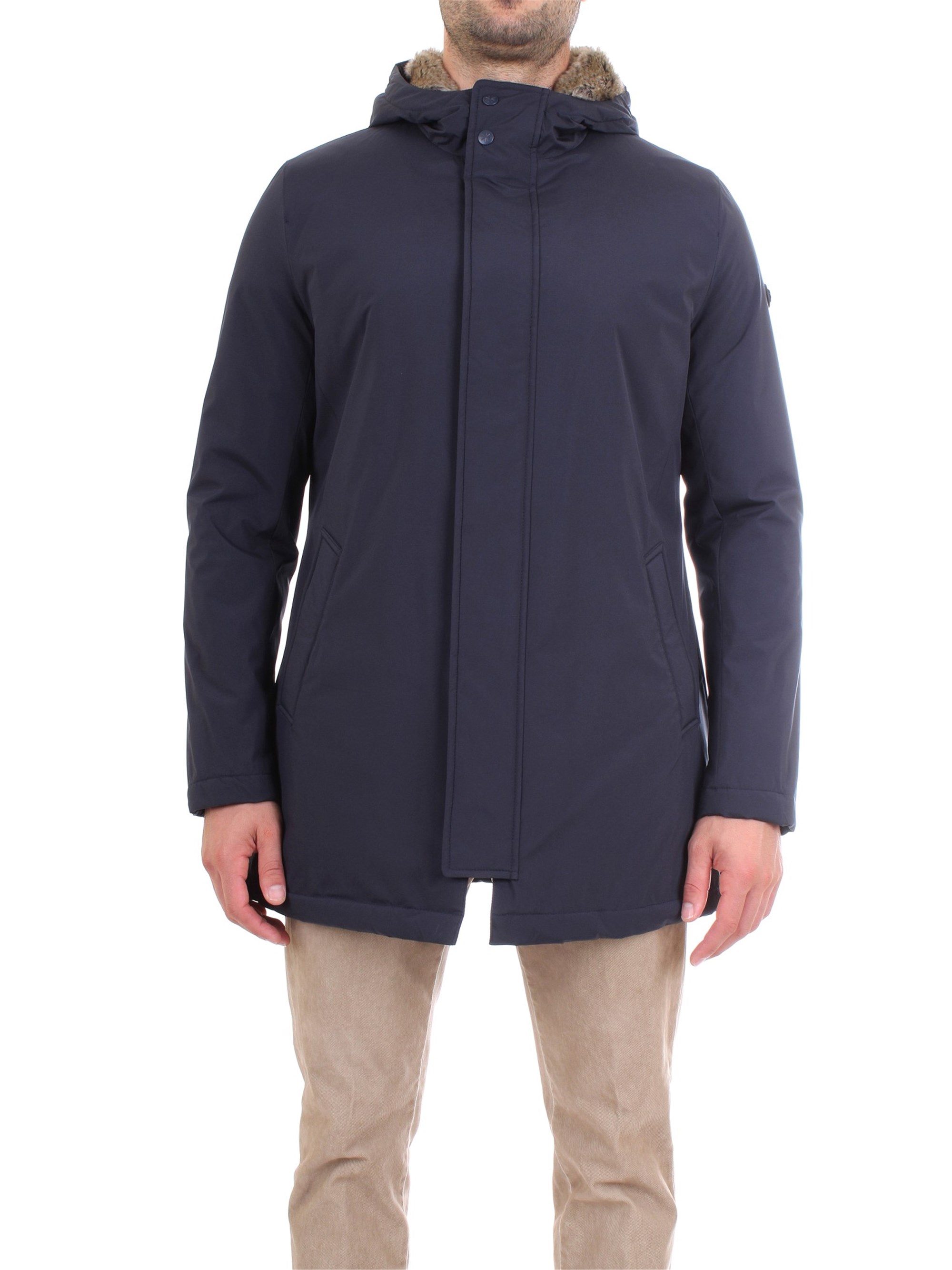 MANUEL RITZ 2732H8429 193807 Blue Clothing Man PARKA MANUEL RITZ 2732H8429 193807 Blue Clothing Man PARKA