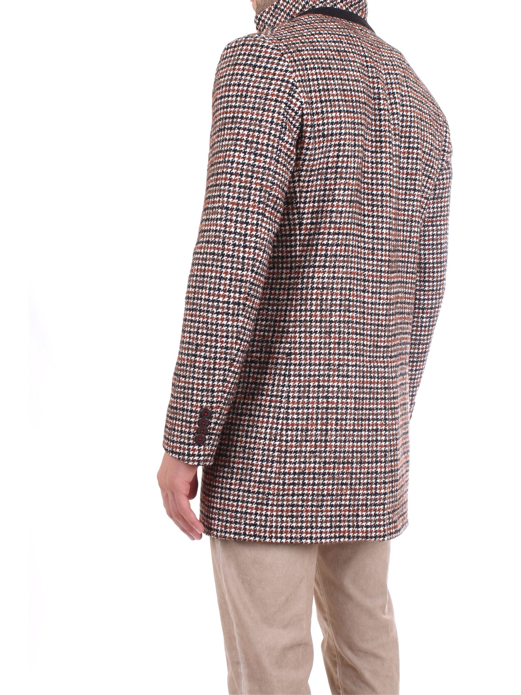 MANUEL RITZ 2732C4448 193740 Beige Clothing Man Overcoat MANUEL RITZ 2732C4448 193740 Beige Clothing Man Overcoat