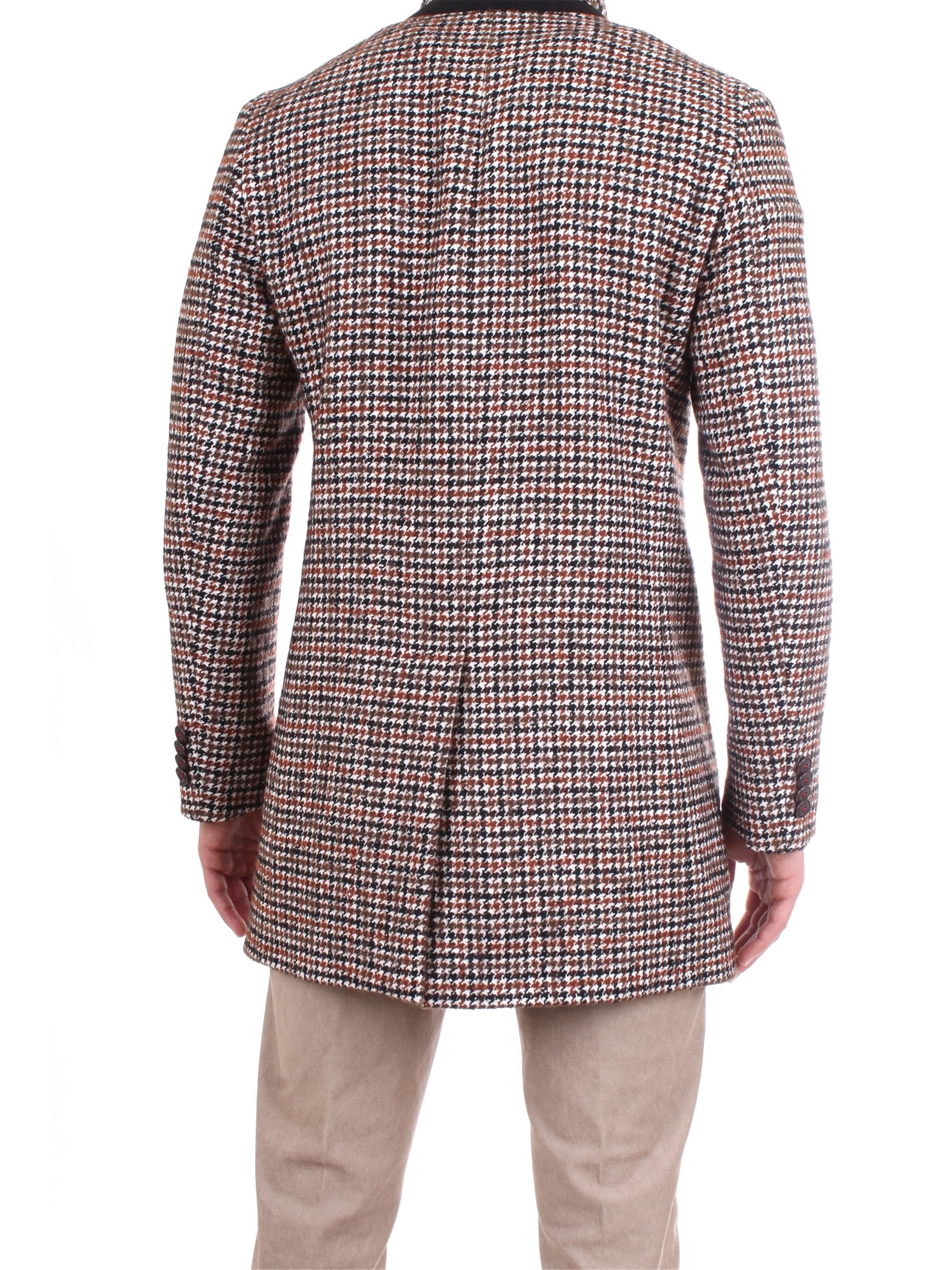 MANUEL RITZ 2732C4448 193740 Beige Clothing Man Overcoat MANUEL RITZ 2732C4448 193740 Beige Clothing Man Overcoat