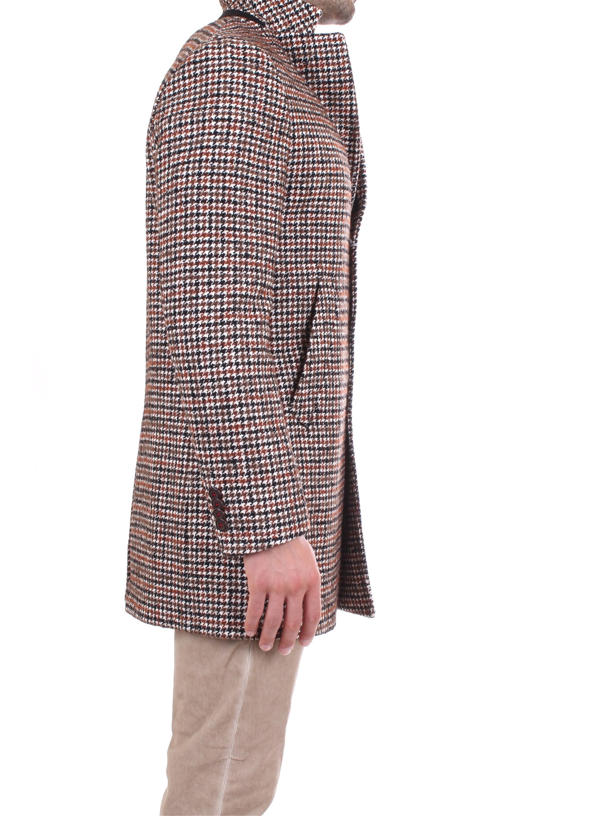 MANUEL RITZ 2732C4448 193740 Beige Clothing Man Overcoat MANUEL RITZ 2732C4448 193740 Beige Clothing Man Overcoat