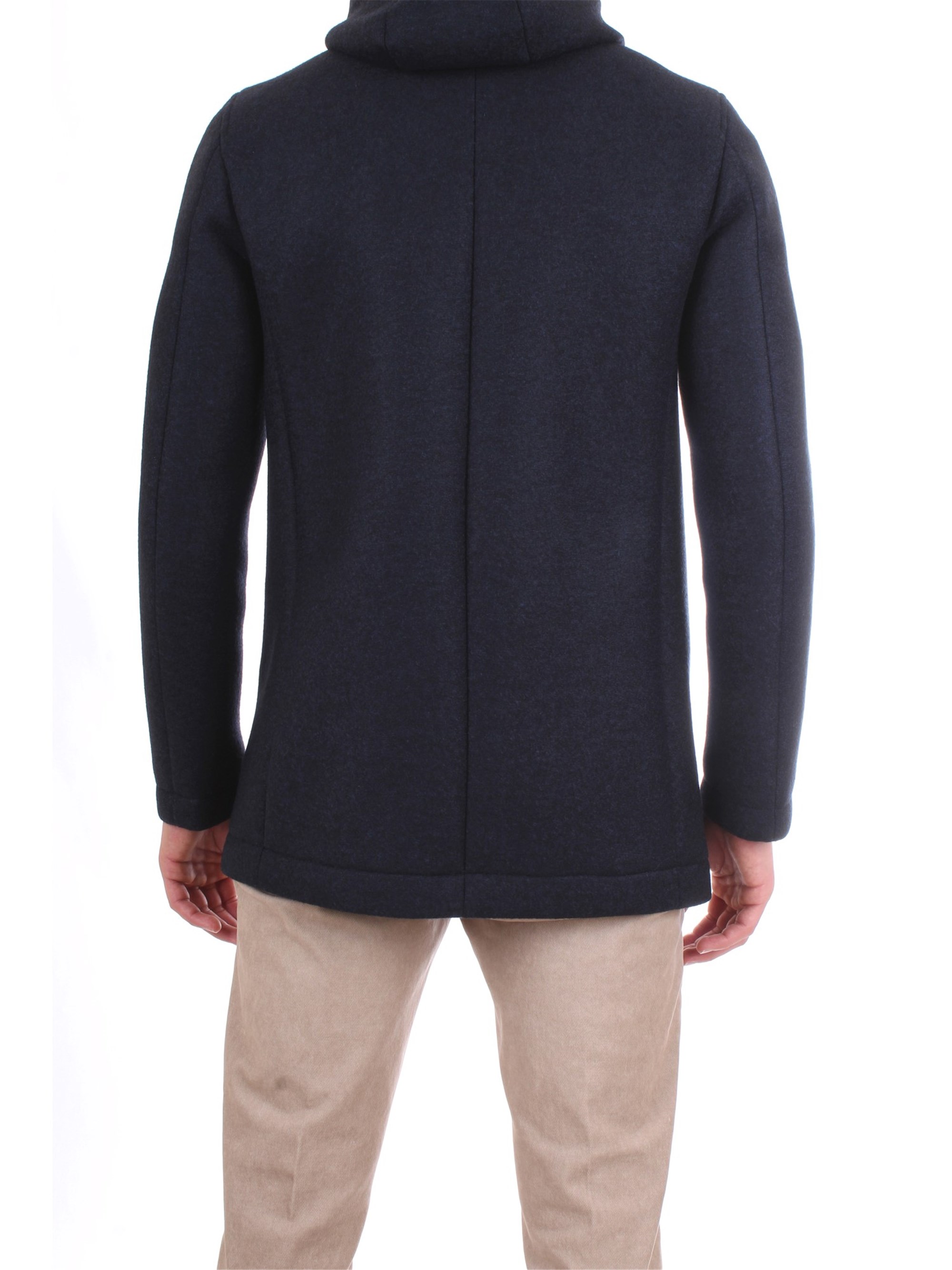 MANUEL RITZ 2732H8317 193728 Blue Clothing Man Overcoat MANUEL RITZ 2732H8317 193728 Blue Clothing Man Overcoat