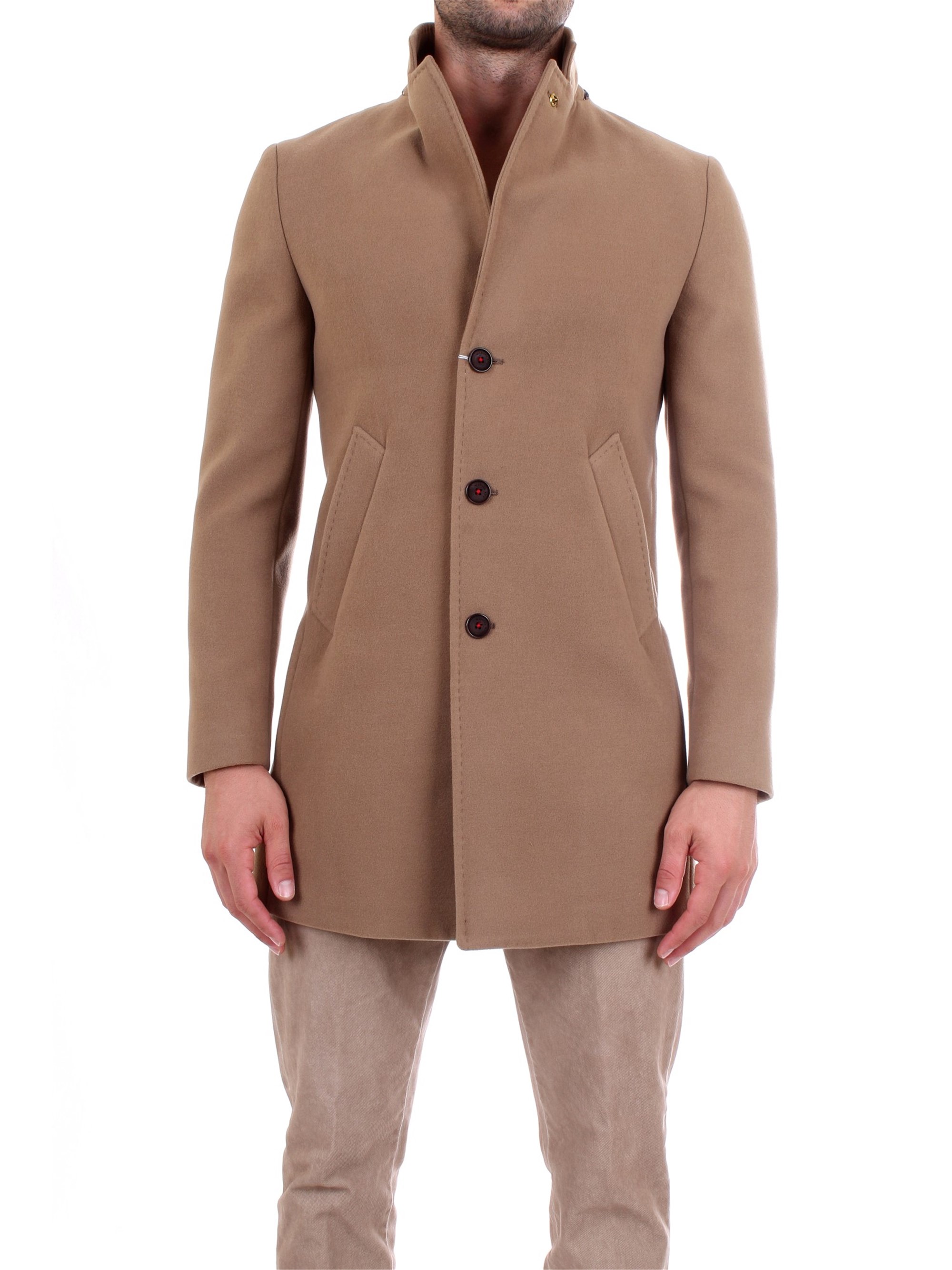 MANUEL RITZ 3332C4448 223574 Beige Abbigliamento Uomo Cappotto MANUEL RITZ 3332C4448 223574 Beige Abbigliamento Uomo Cappotto