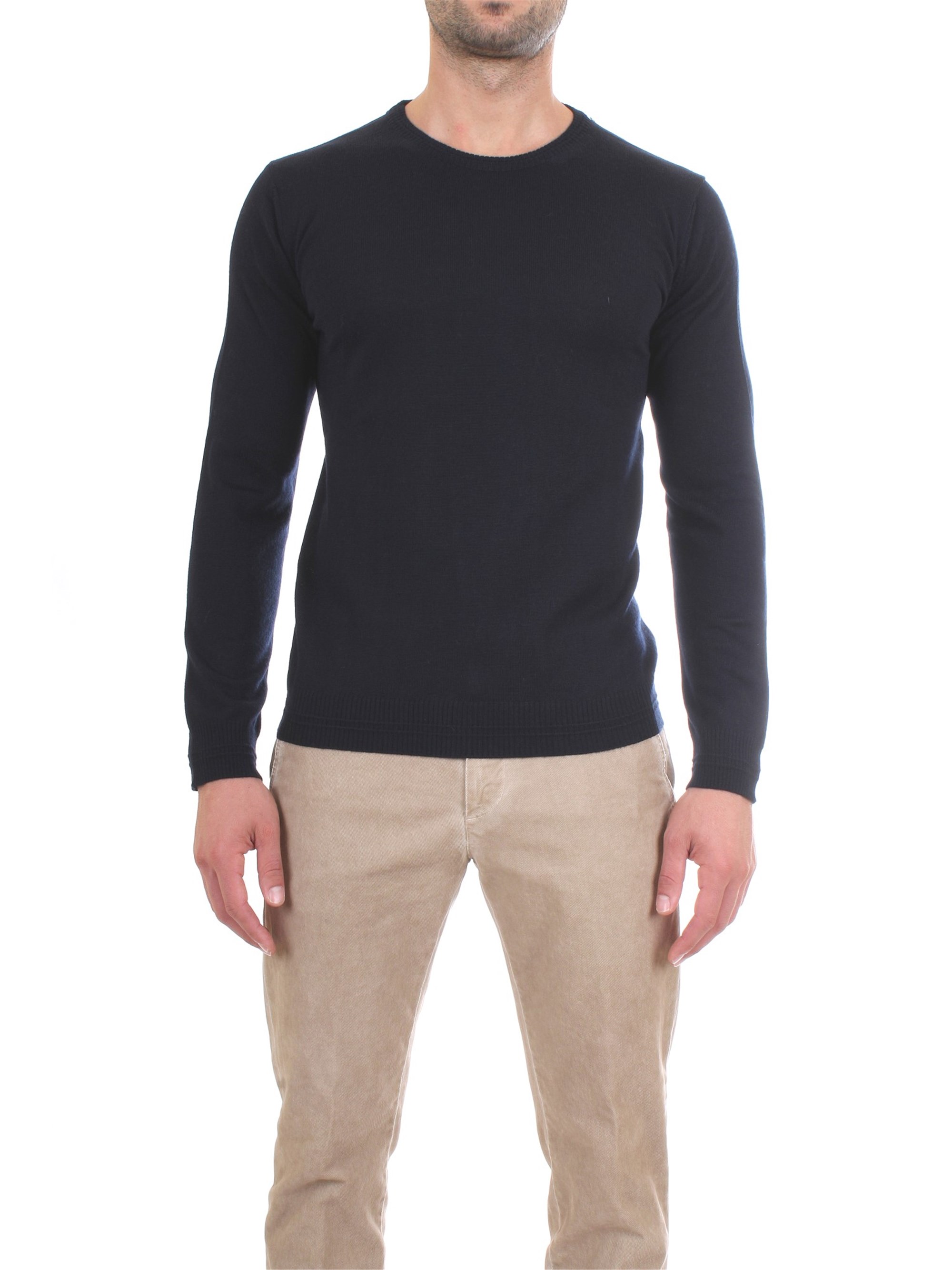 Officina36 CUMCH65 Blue Clothing Man Pullover Officina36 CUMCH65 Blue Clothing Man Pullover