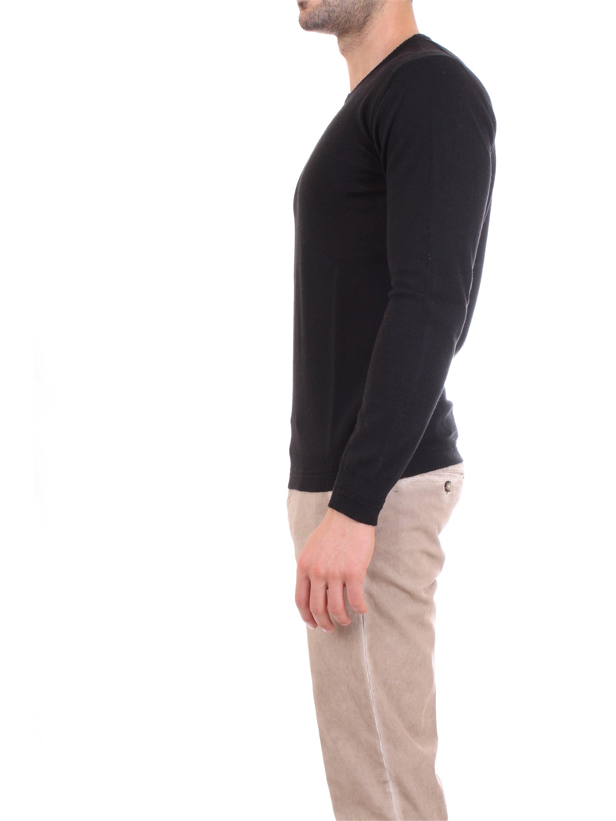 Officina36 CUMCH65 Black Clothing Man Pullover Officina36 CUMCH65 Black Clothing Man Pullover