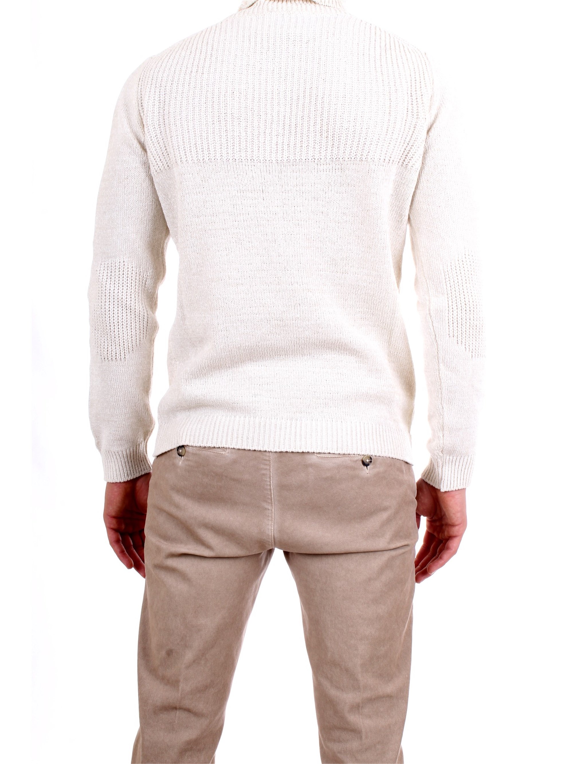 Officina36 CUFR238 White Clothing Man Pullover Officina36 CUFR238 White Clothing Man Pullover
