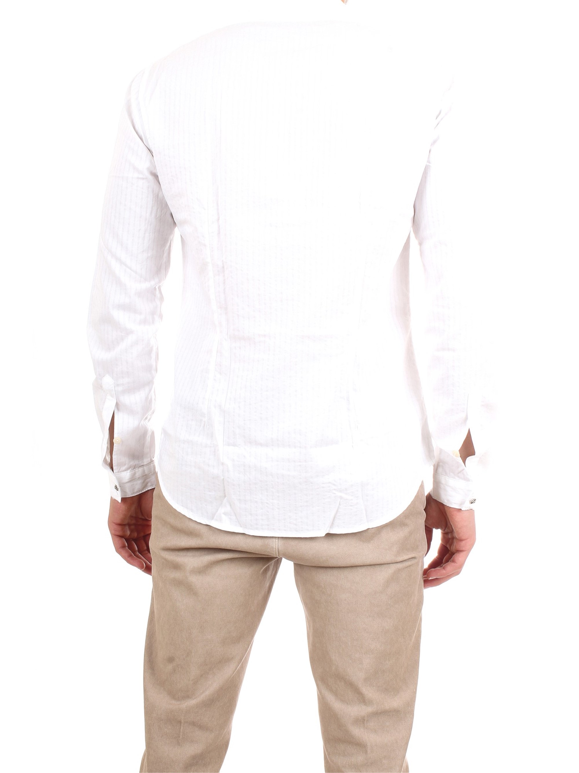 Officina36 0300607225 White Clothing Man Shirt Officina36 0300607225 White Clothing Man Shirt