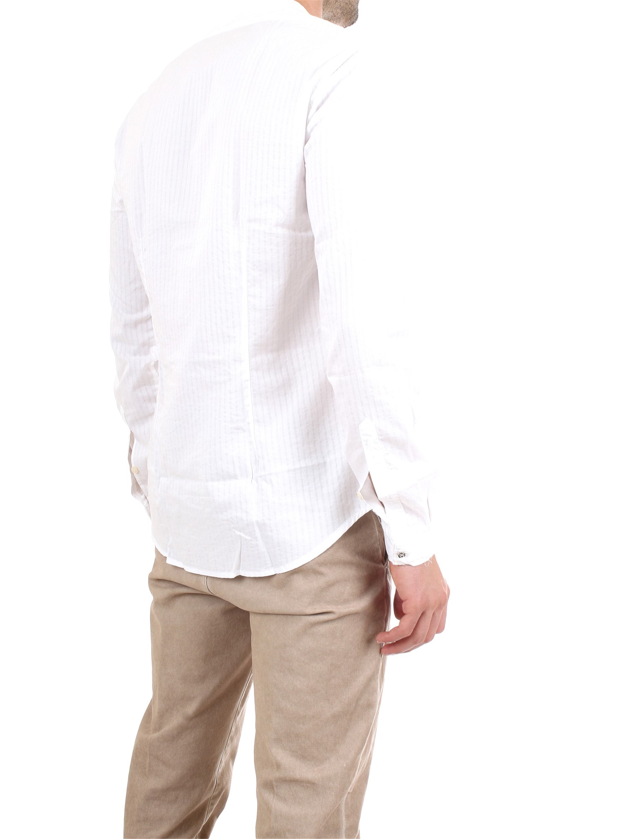 Officina36 0300607225 White Clothing Man Shirt Officina36 0300607225 White Clothing Man Shirt