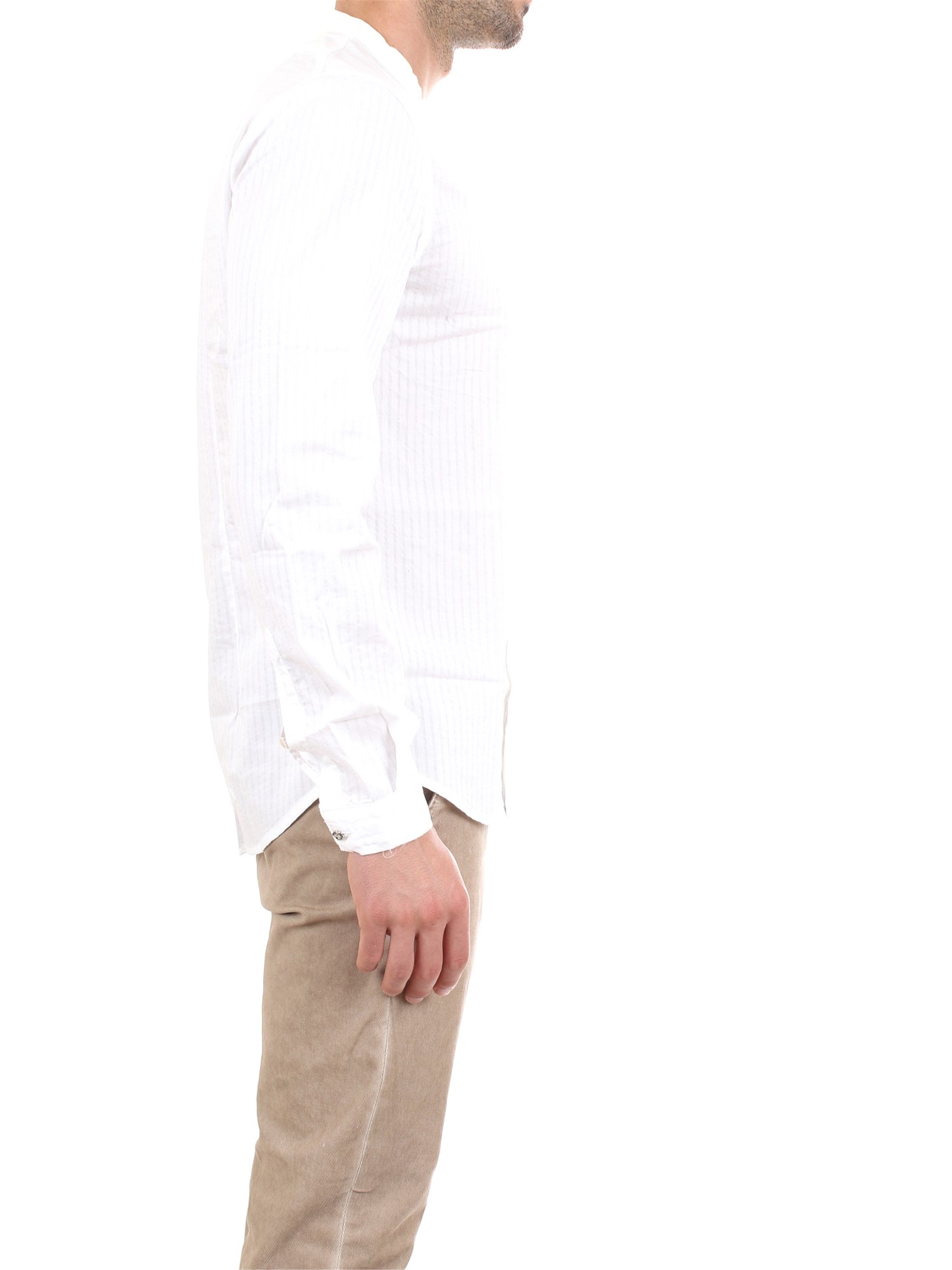 Officina36 0300607225 White Clothing Man Shirt Officina36 0300607225 White Clothing Man Shirt