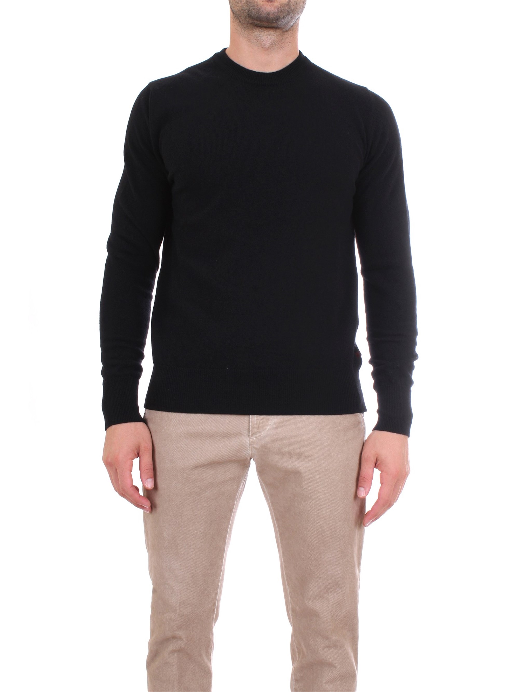 WOOLRICH WOMAG1865 Black Clothing Man Pullover WOOLRICH WOMAG1865 Black Clothing Man Pullover