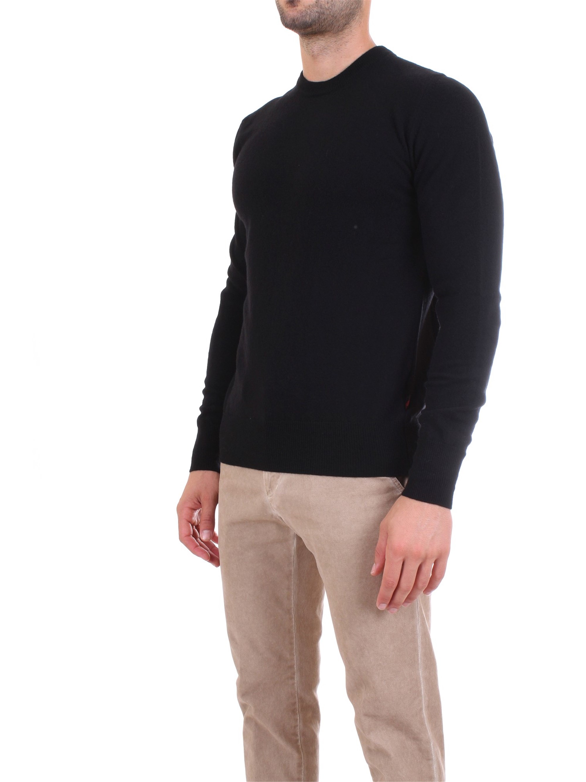 WOOLRICH WOMAG1865 Black Clothing Man Pullover WOOLRICH WOMAG1865 Black Clothing Man Pullover
