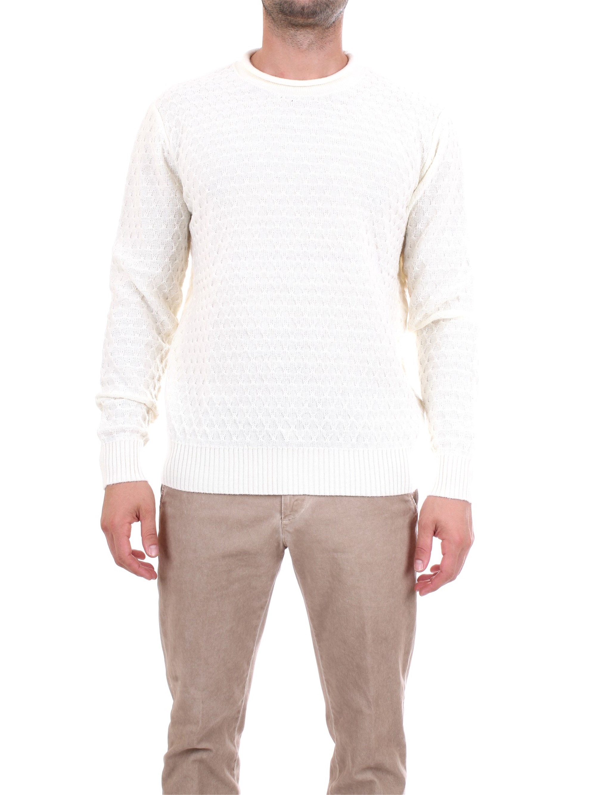 DIKTAT DK67012 White Clothing Man Pullover DIKTAT DK67012 White Clothing Man Pullover