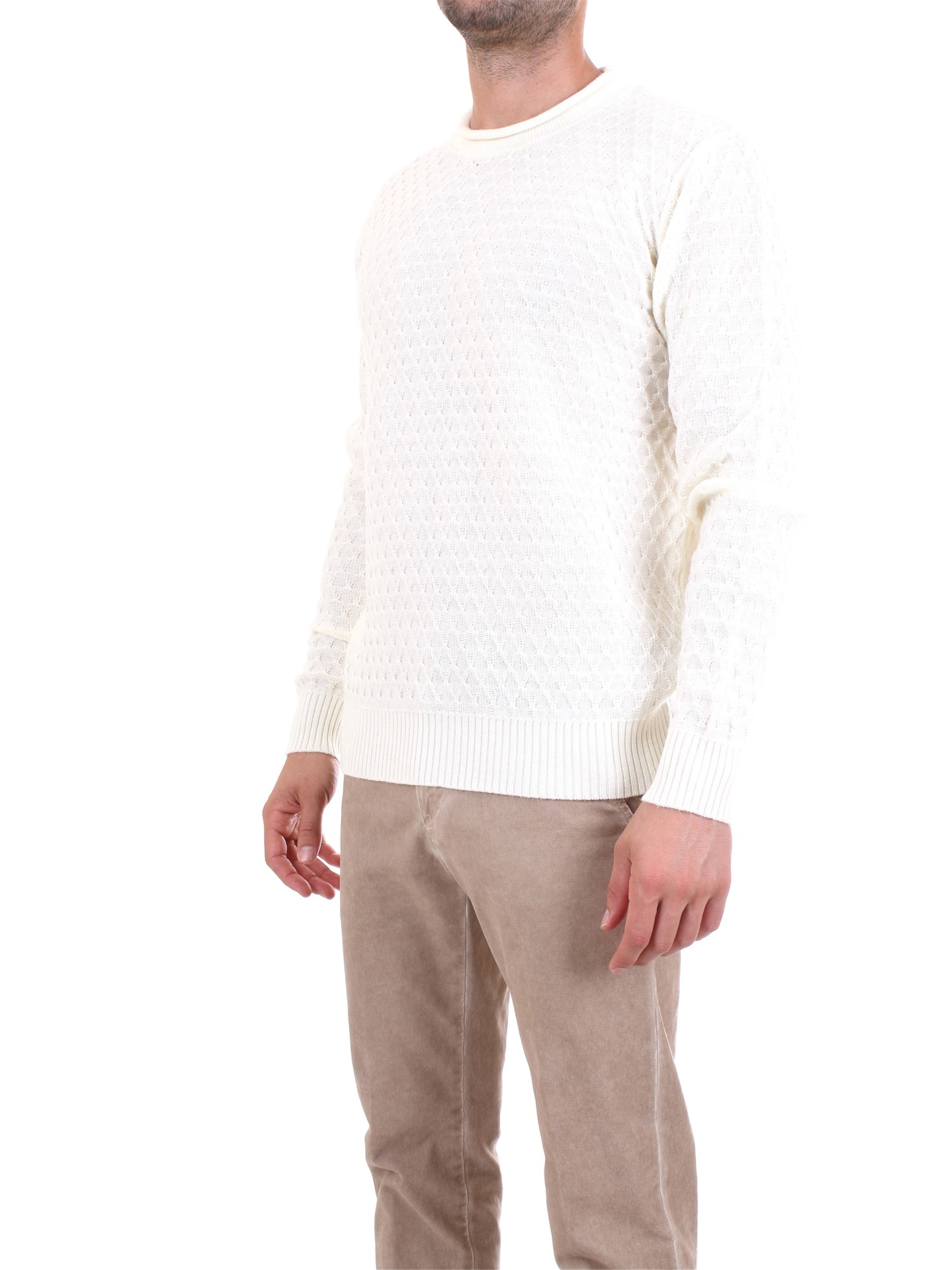 DIKTAT DK67012 White Clothing Man Pullover DIKTAT DK67012 White Clothing Man Pullover