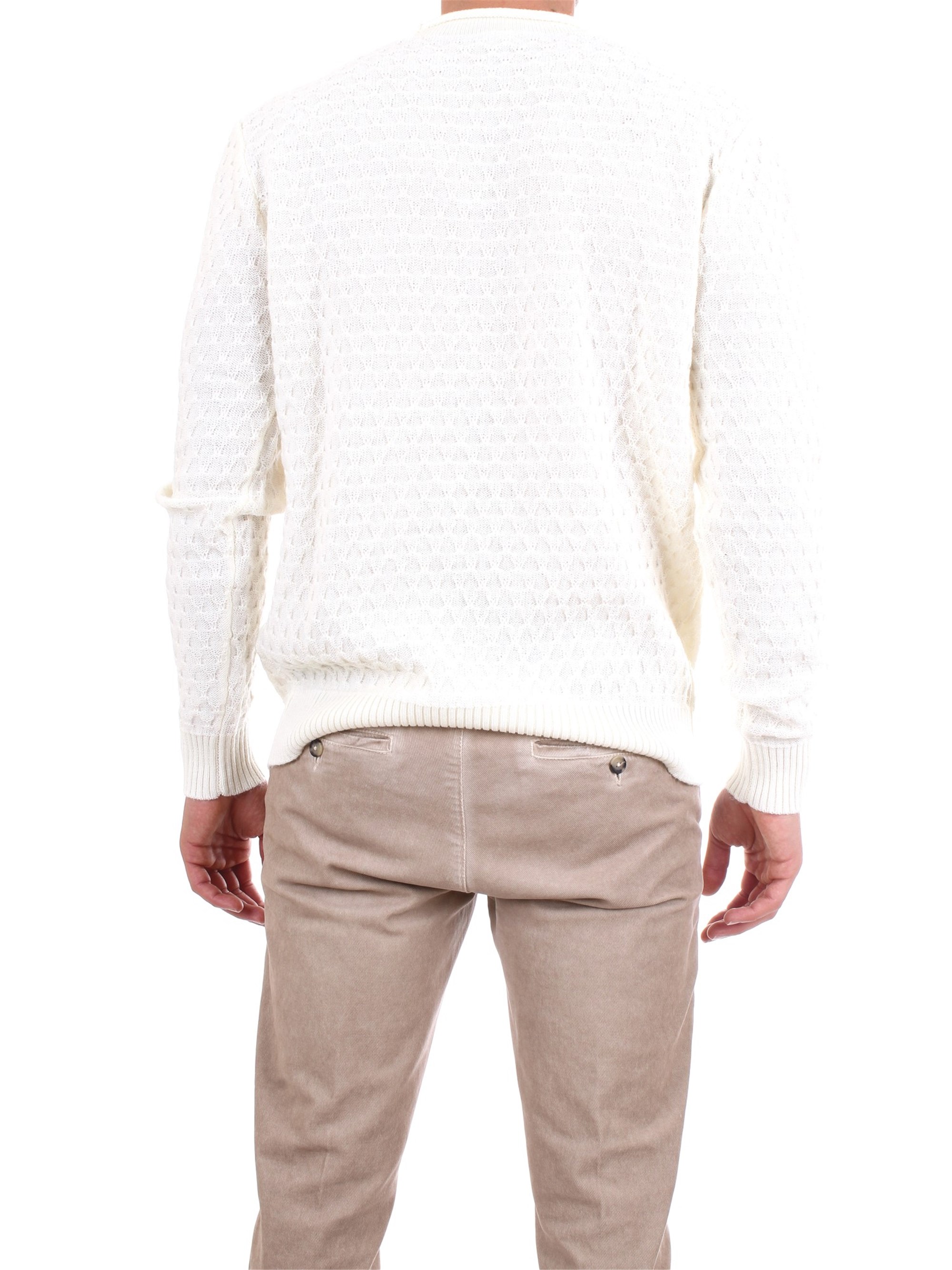 DIKTAT DK67012 White Clothing Man Pullover DIKTAT DK67012 White Clothing Man Pullover