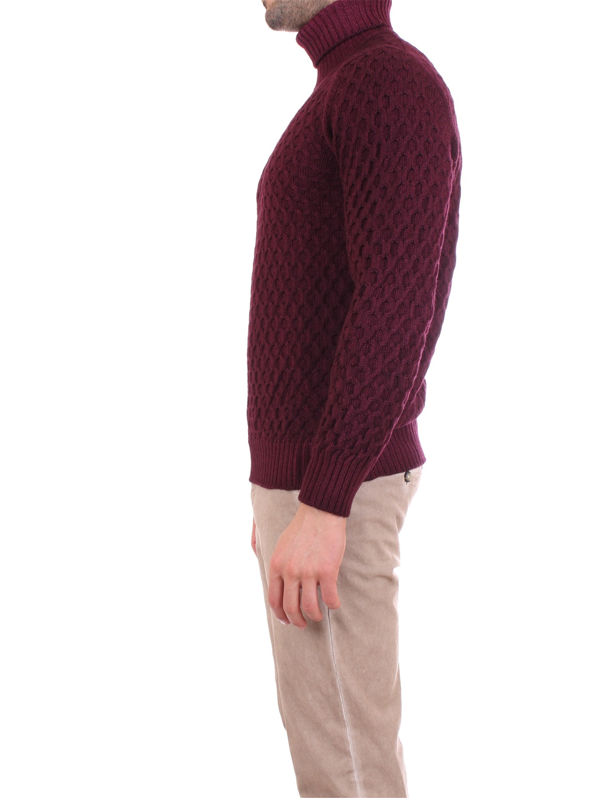 Gran Sasso 13131 32708 Bordeaux Clothing Man Pullover Gran Sasso 13131 32708 Bordeaux Clothing Man Pullover