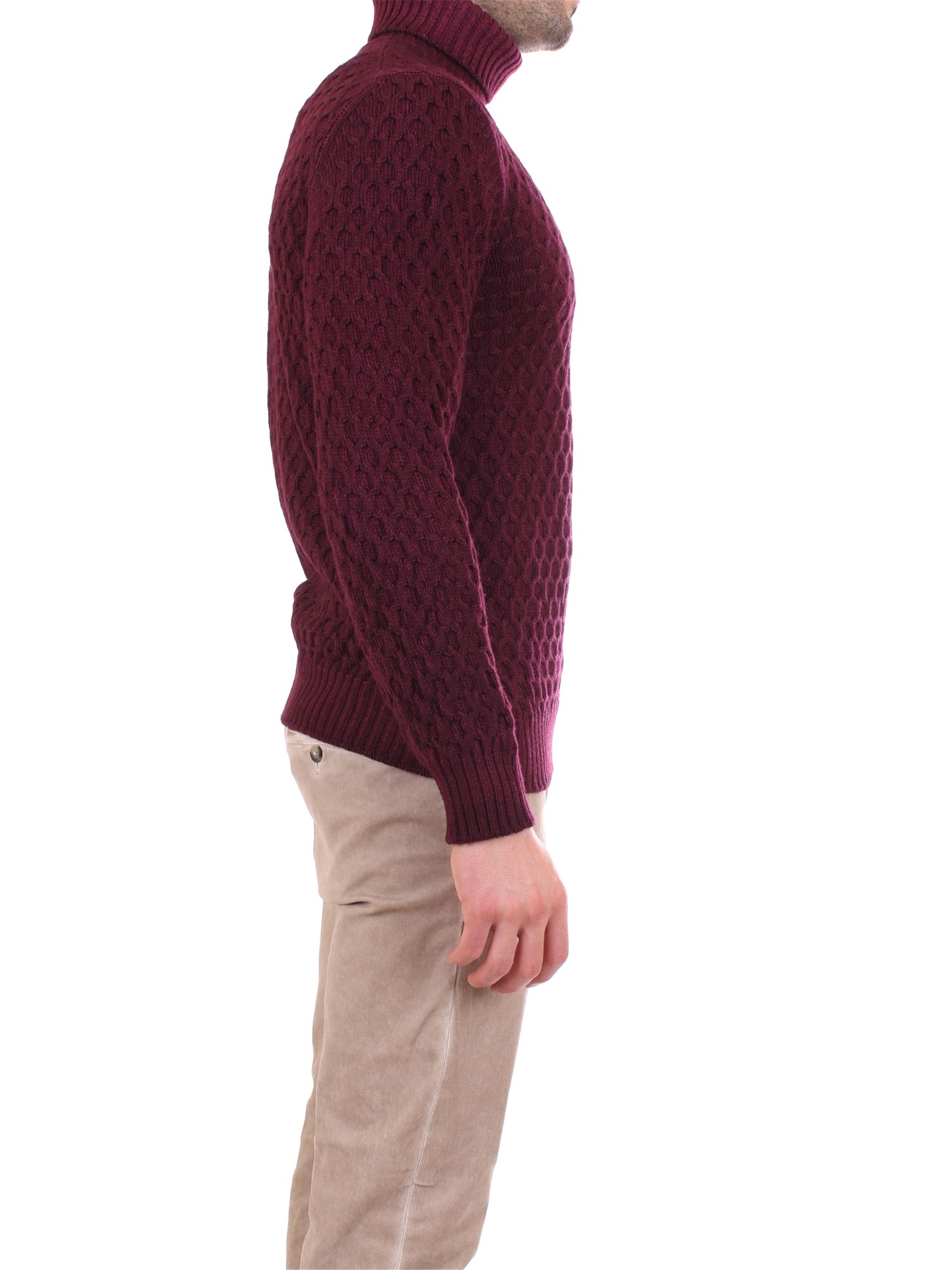 Gran Sasso 13131 32708 Bordeaux Clothing Man Pullover Gran Sasso 13131 32708 Bordeaux Clothing Man Pullover