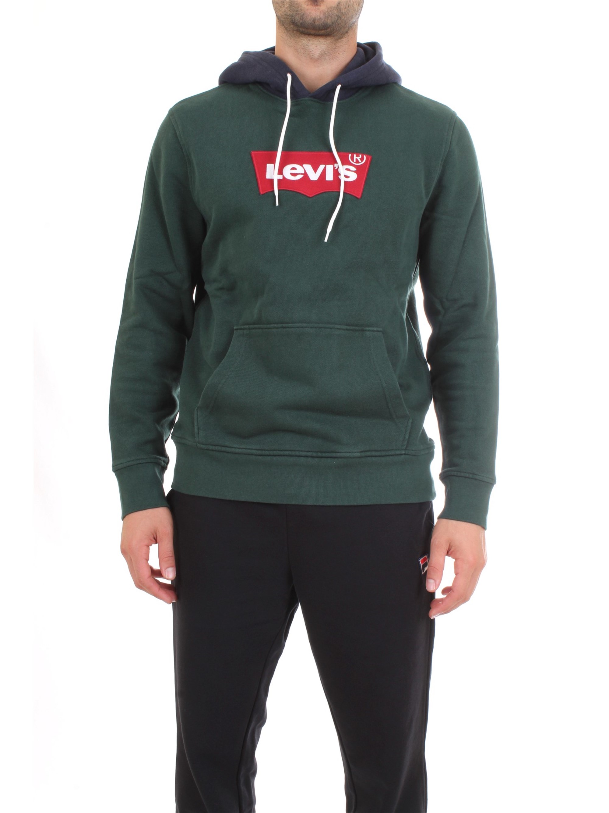LEVI'S 56808 Green Clothing Man Sweater LEVI'S 56808 Green Clothing Man Sweater