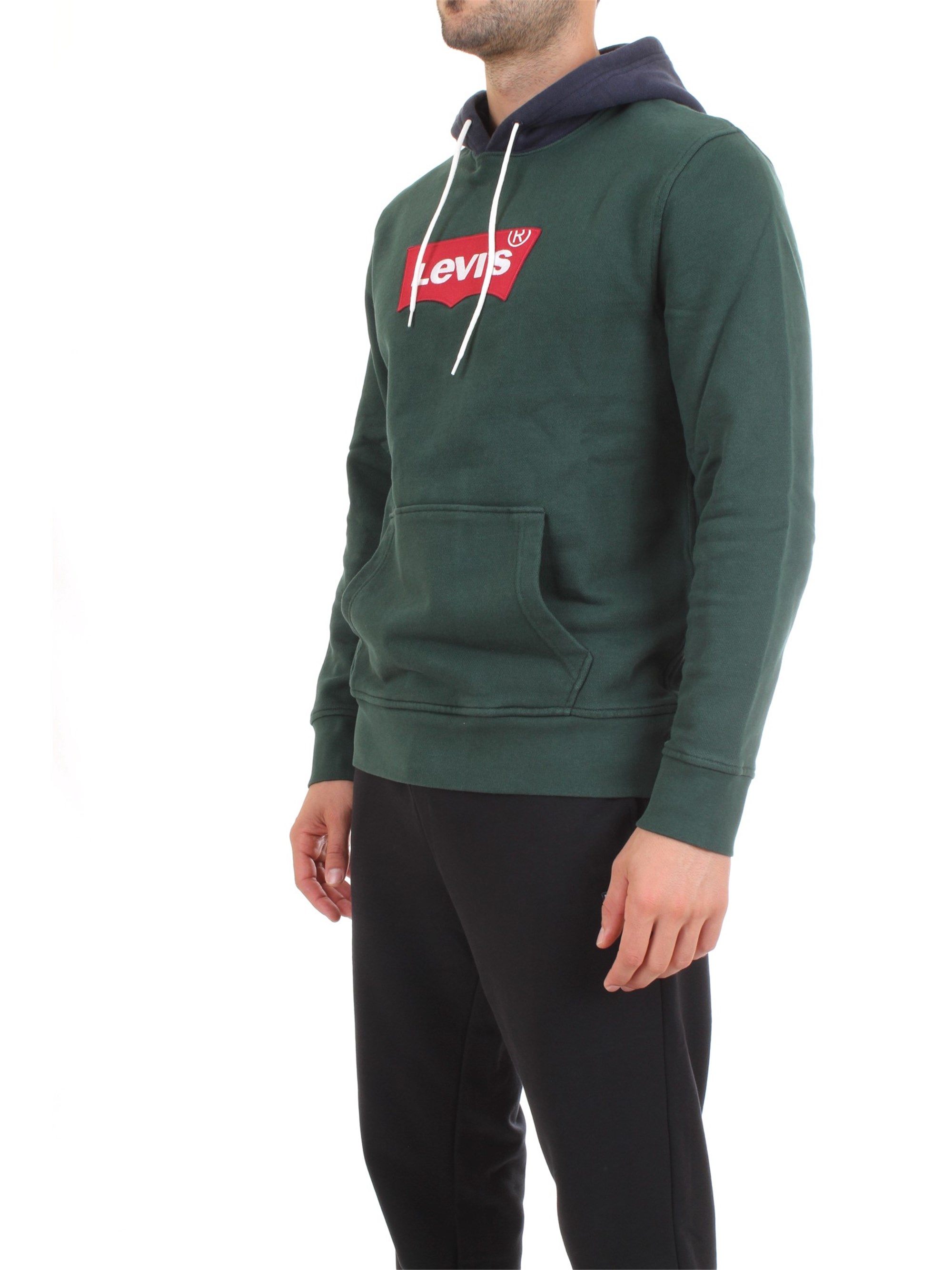 LEVI'S 56808 Green Clothing Man Sweater LEVI'S 56808 Green Clothing Man Sweater
