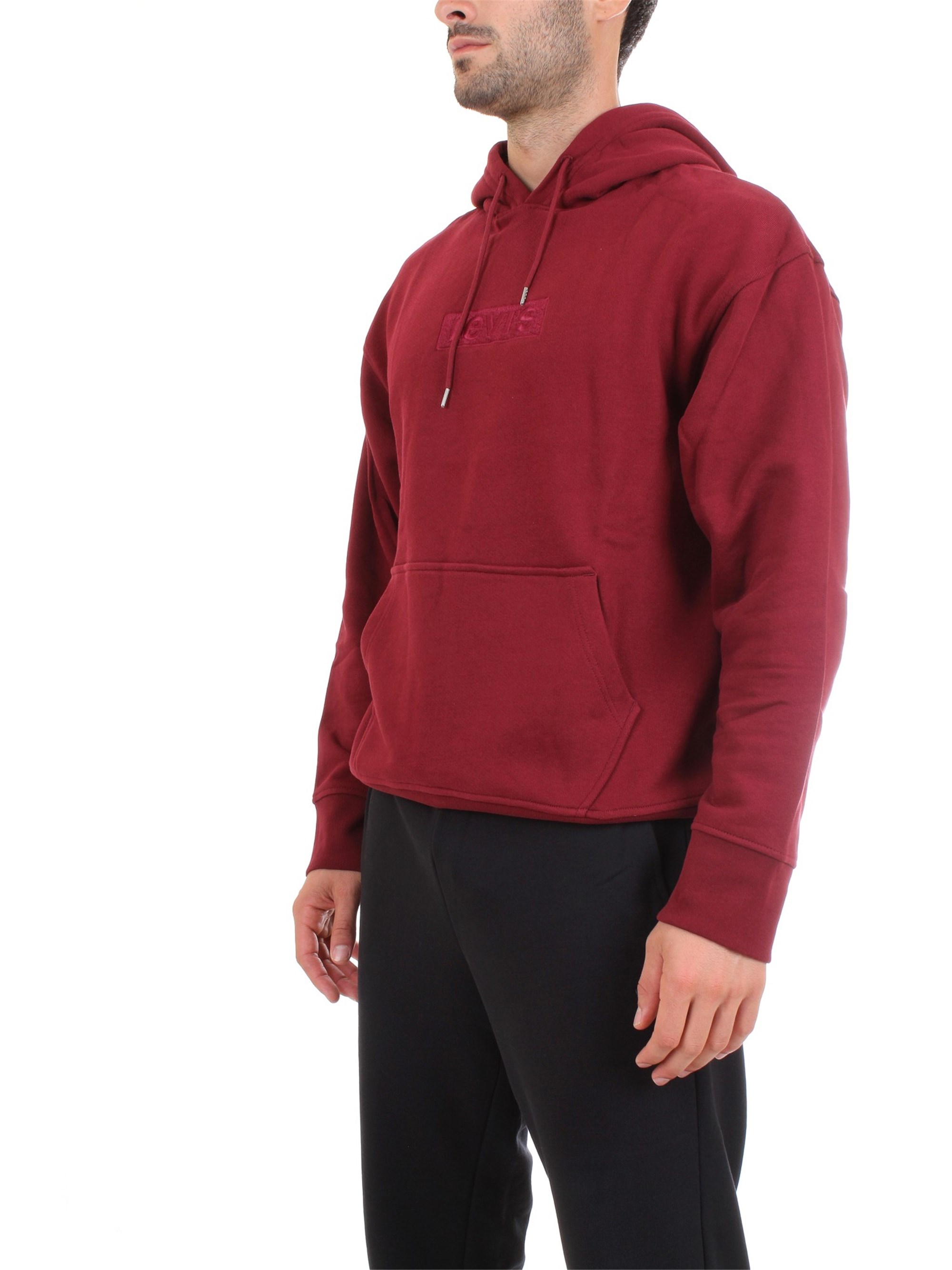 LEVI'S 72632 Bordeaux Clothing Man Sweater LEVI'S 72632 Bordeaux Clothing Man Sweater
