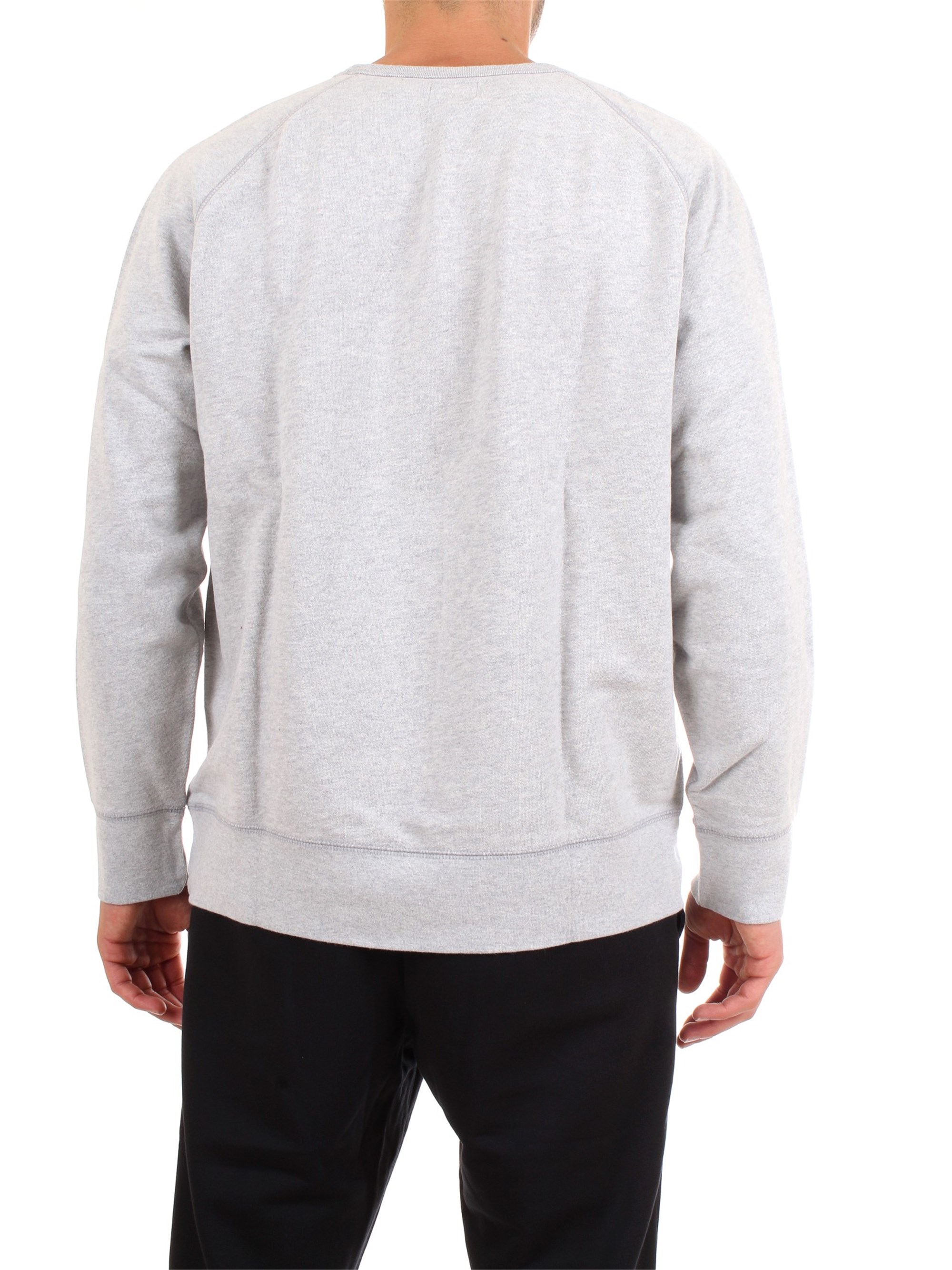 LEVI'S 56176 Grey Clothing Man Sweater LEVI'S 56176 Grey Clothing Man Sweater