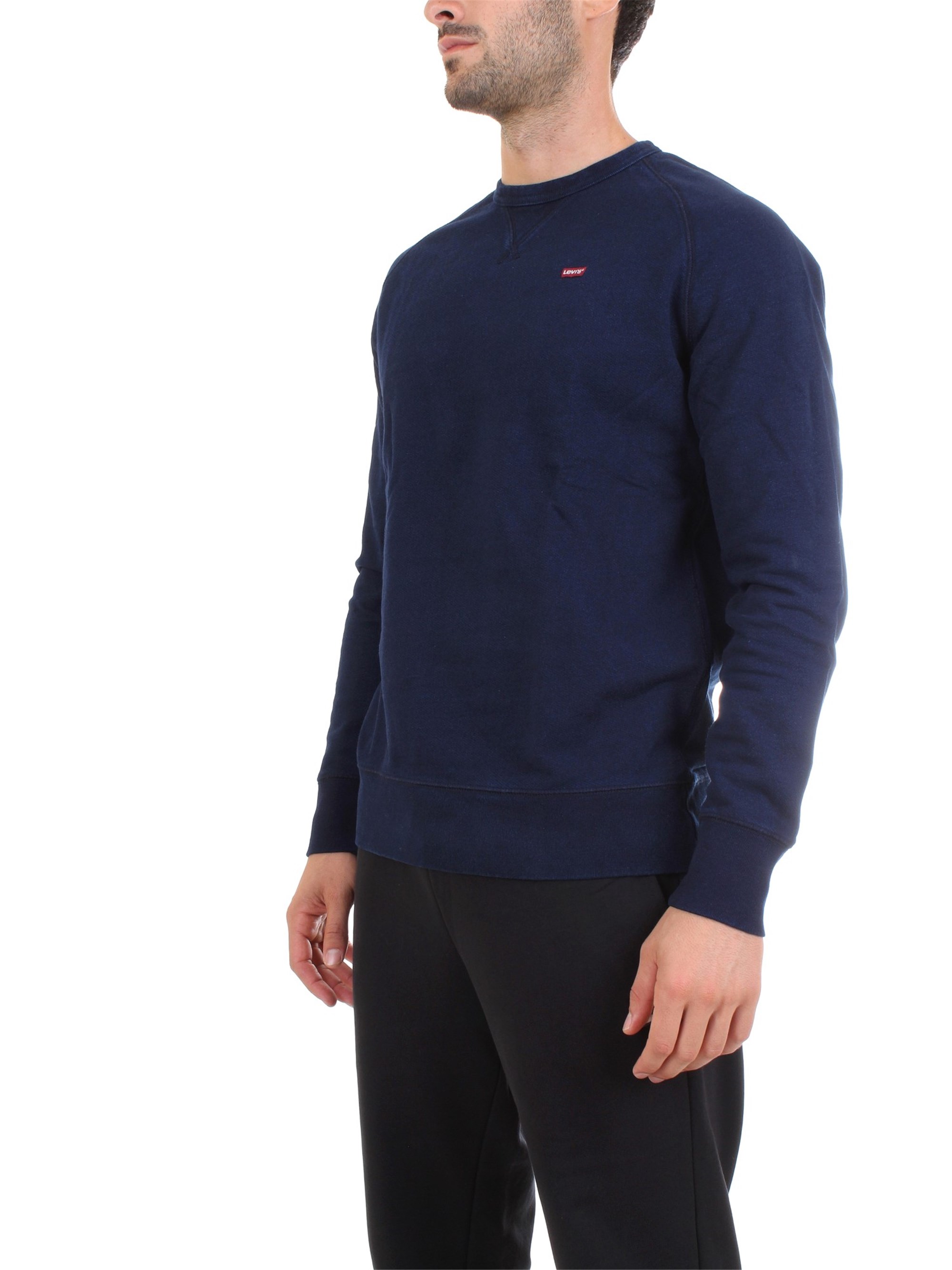 LEVI'S 56176 Blue Clothing Man Sweater LEVI'S 56176 Blue Clothing Man Sweater