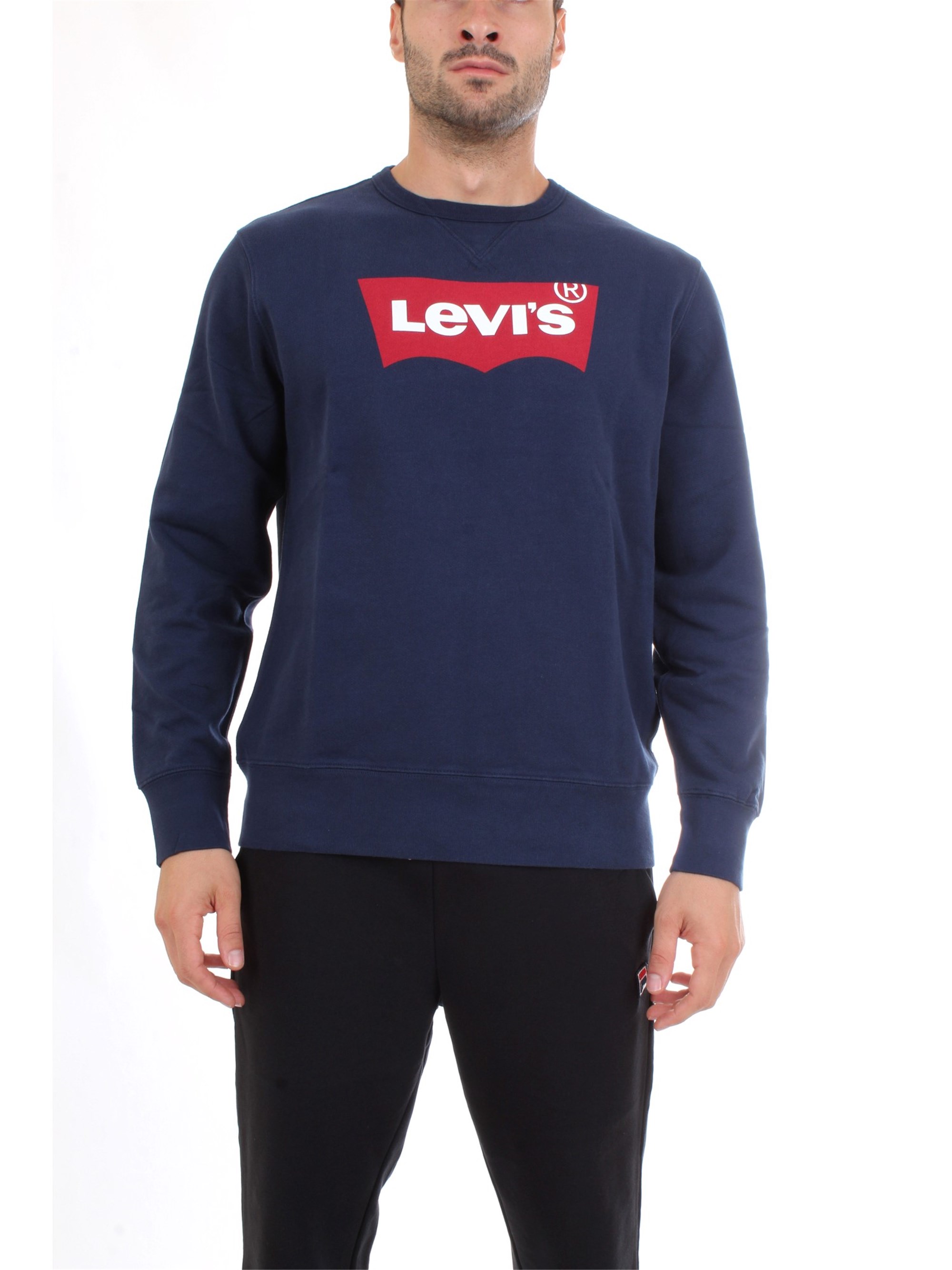 LEVI'S 17895 Blue Clothing Man Sweater LEVI'S 17895 Blue Clothing Man Sweater