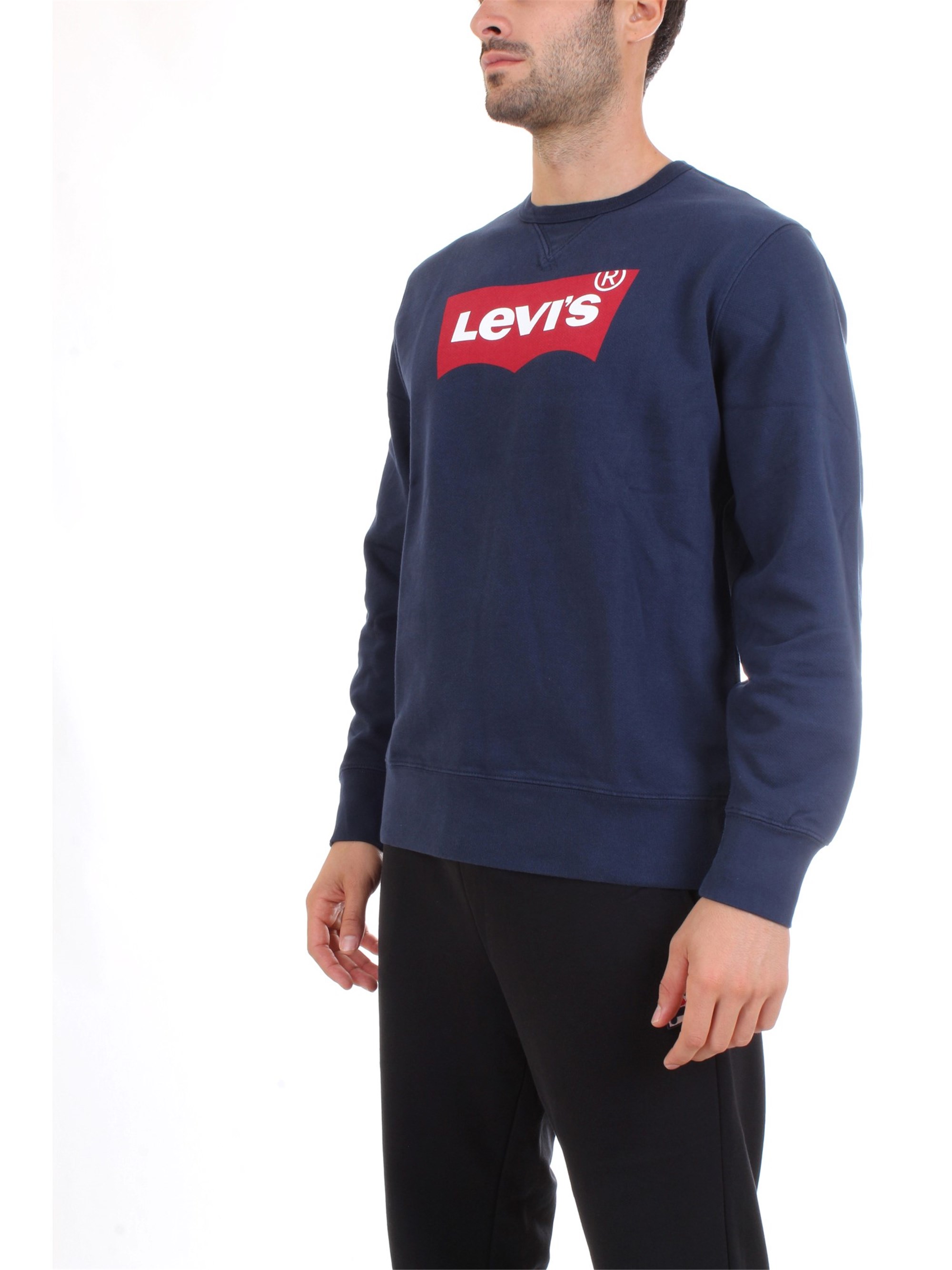LEVI'S 17895 Blue Clothing Man Sweater LEVI'S 17895 Blue Clothing Man Sweater