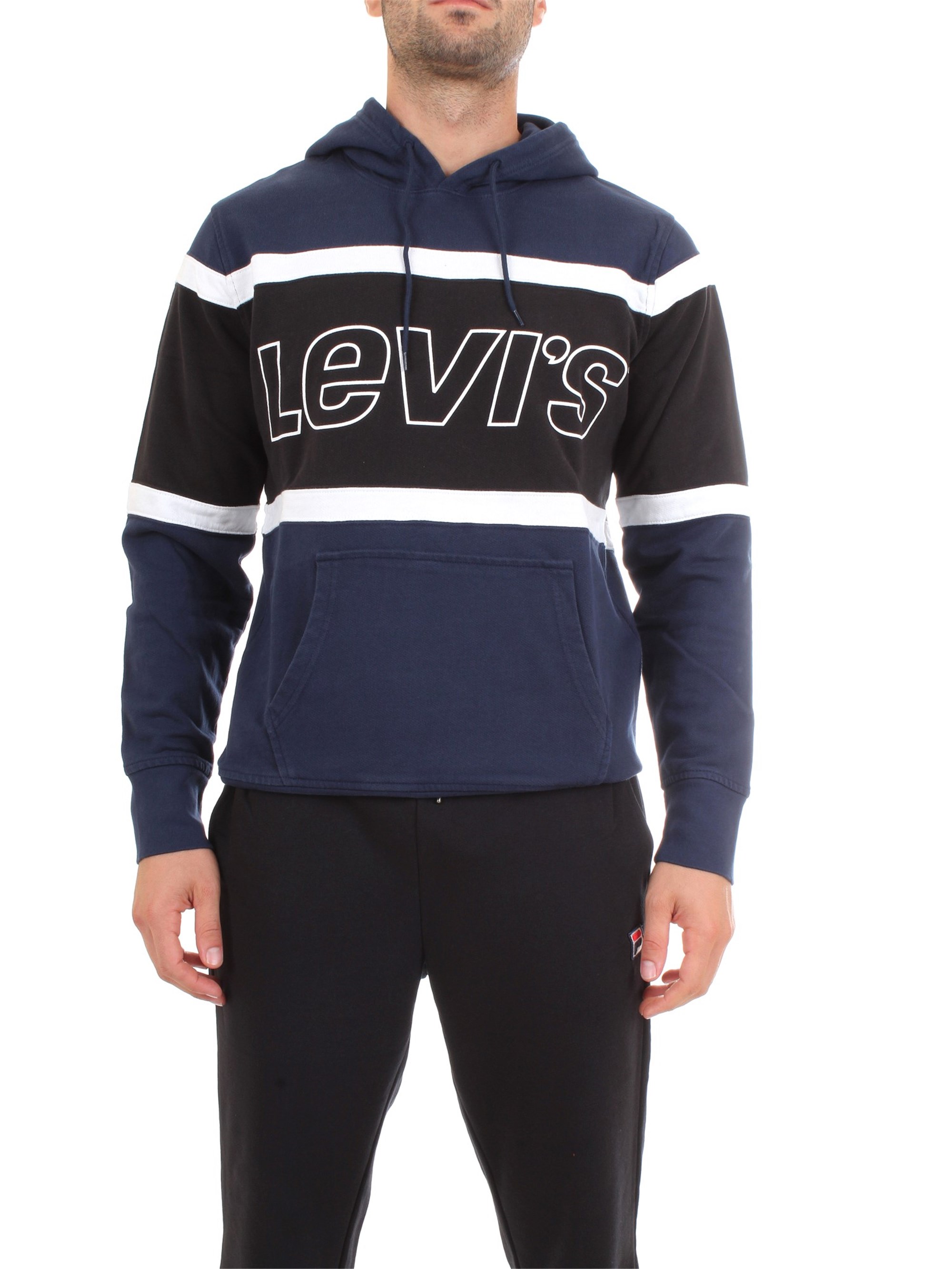 LEVI'S 81954 Blue Clothing Man Sweater LEVI'S 81954 Blue Clothing Man Sweater