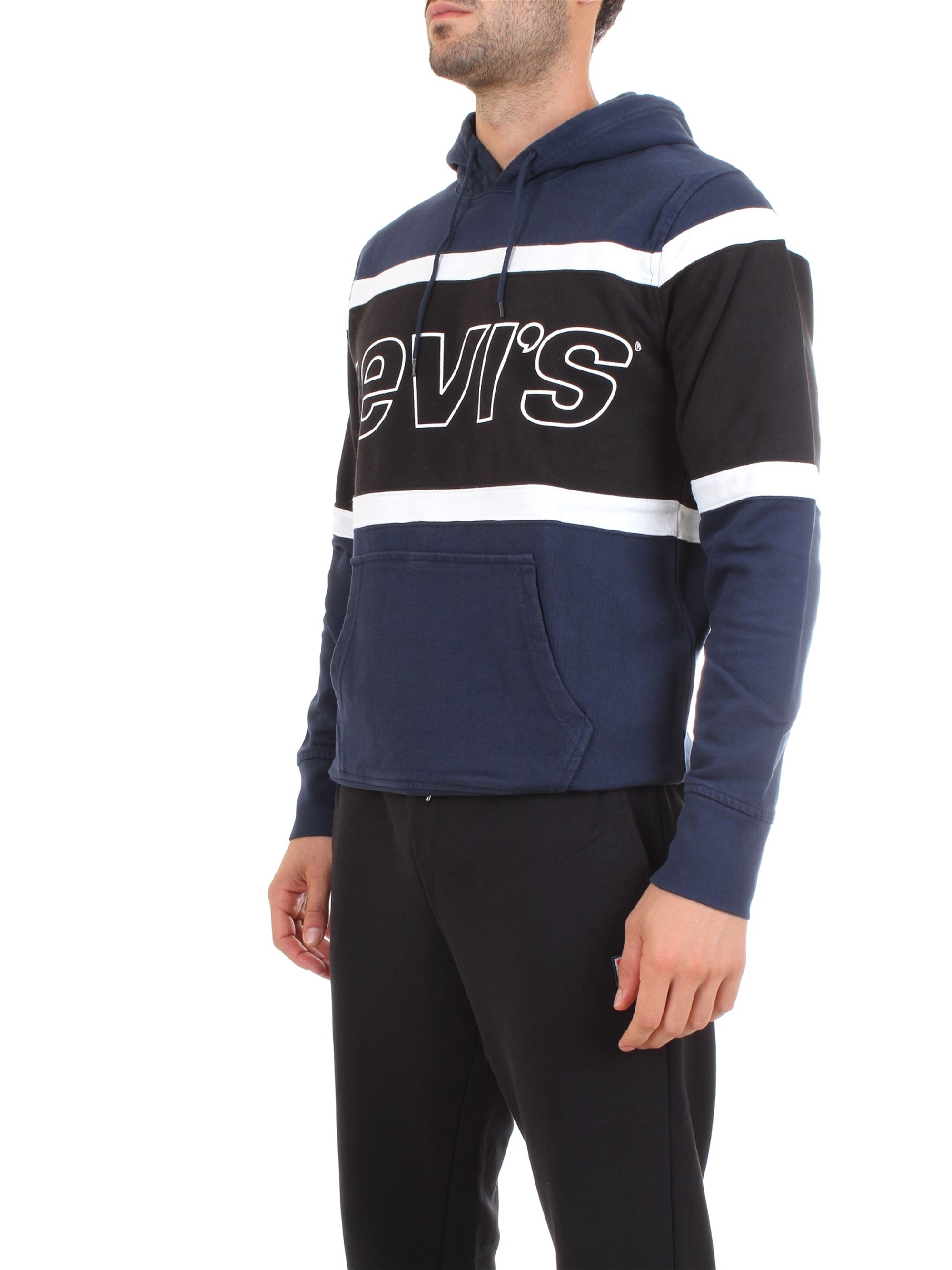 LEVI'S 81954 Blue Clothing Man Sweater LEVI'S 81954 Blue Clothing Man Sweater