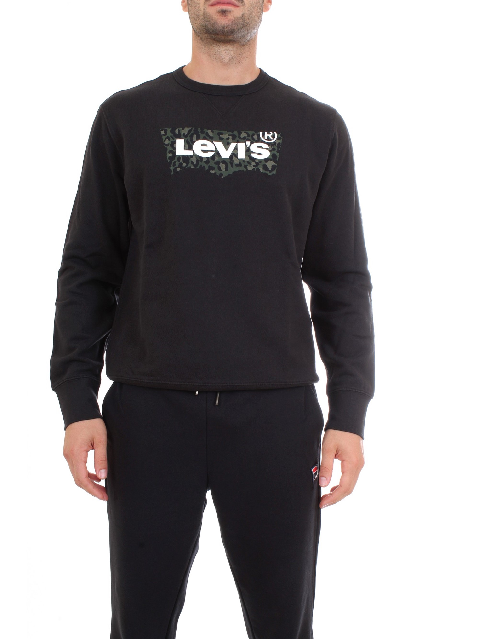 LEVI'S 17895 Black Clothing Man Sweater LEVI'S 17895 Black Clothing Man Sweater