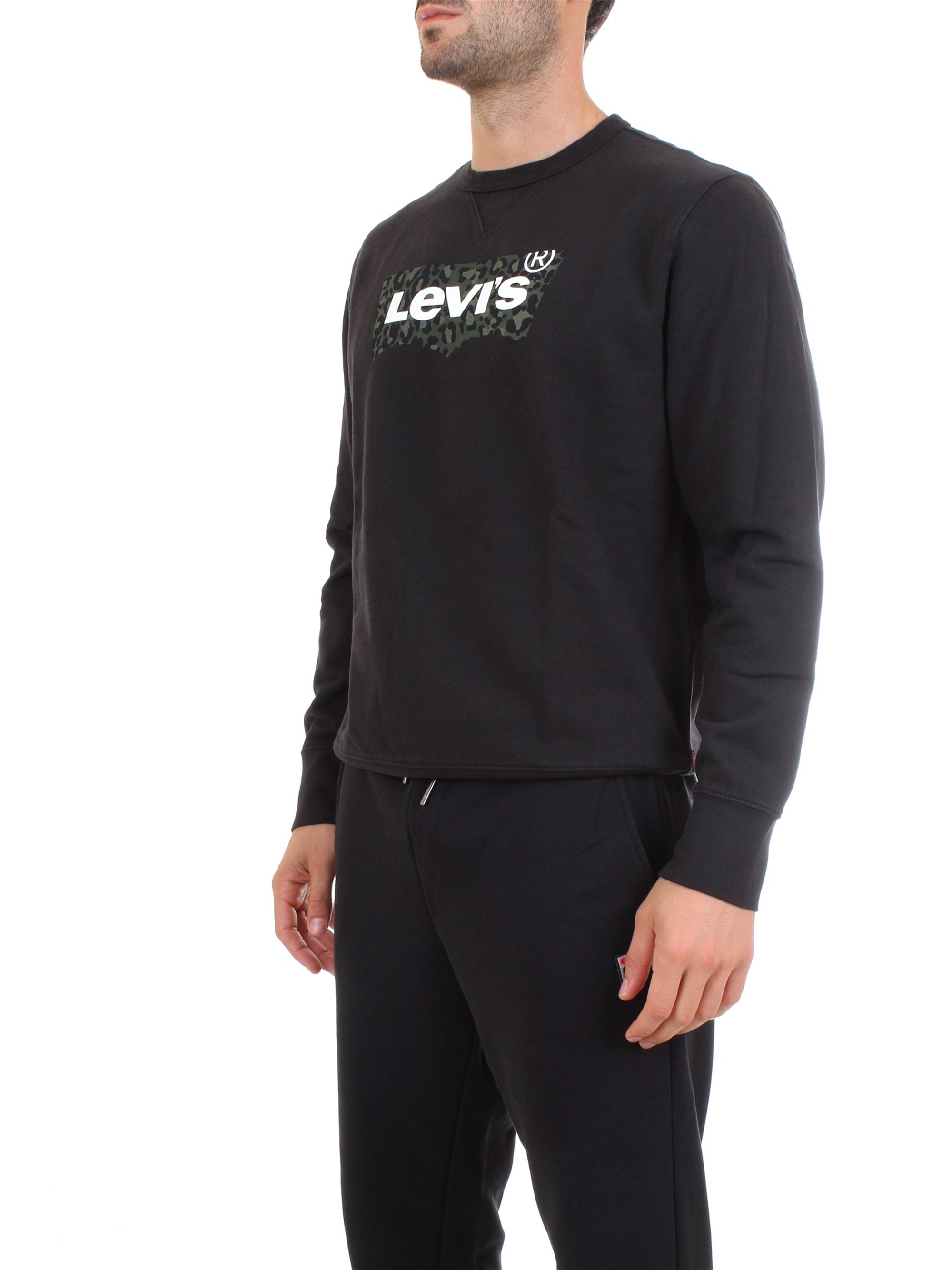 LEVI'S 17895 Black Clothing Man Sweater LEVI'S 17895 Black Clothing Man Sweater
