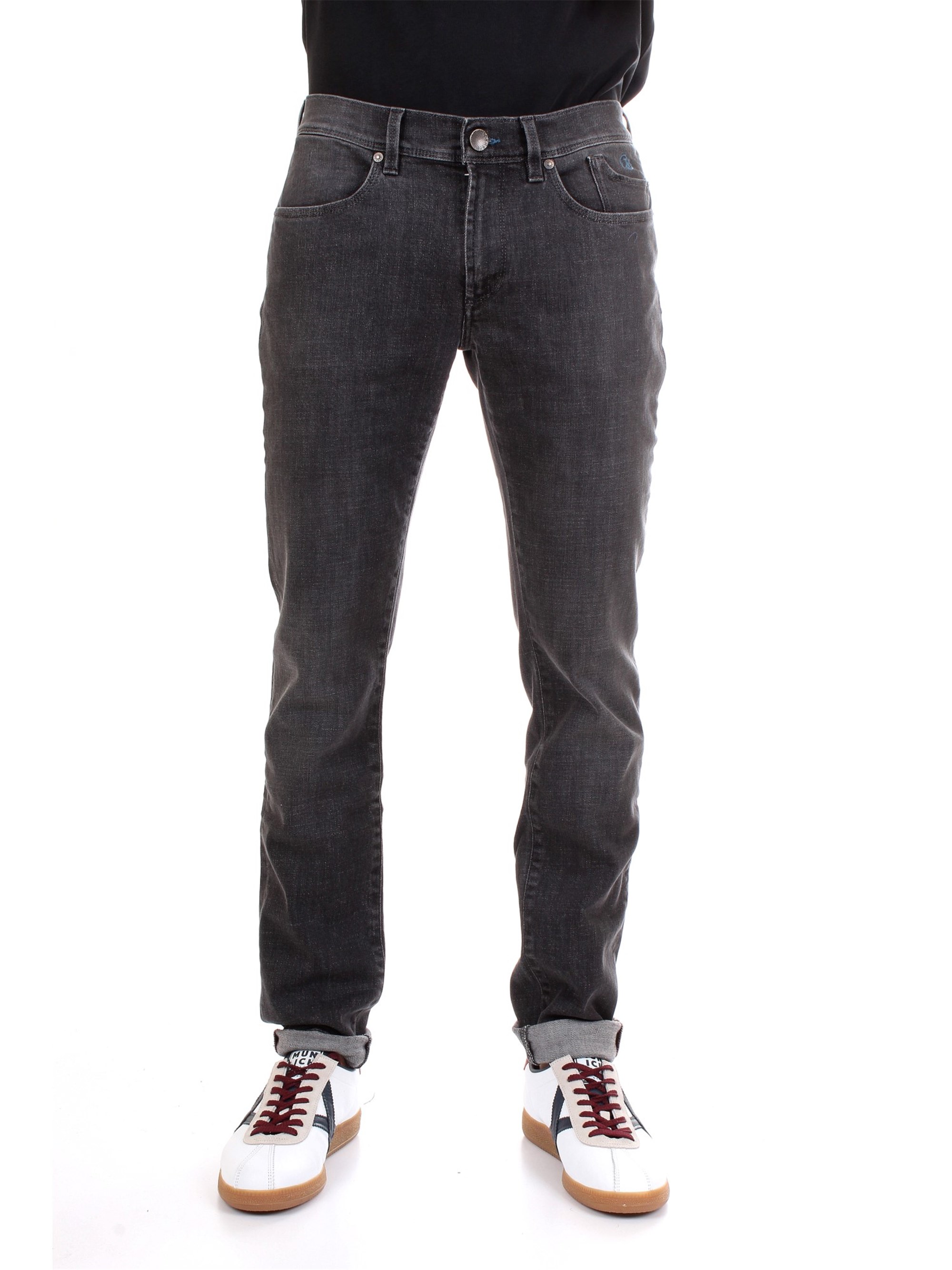JECKERSON P00UPA079D040118 Black Clothing Man Jeans JECKERSON P00UPA079D040118 Black Clothing Man Jeans