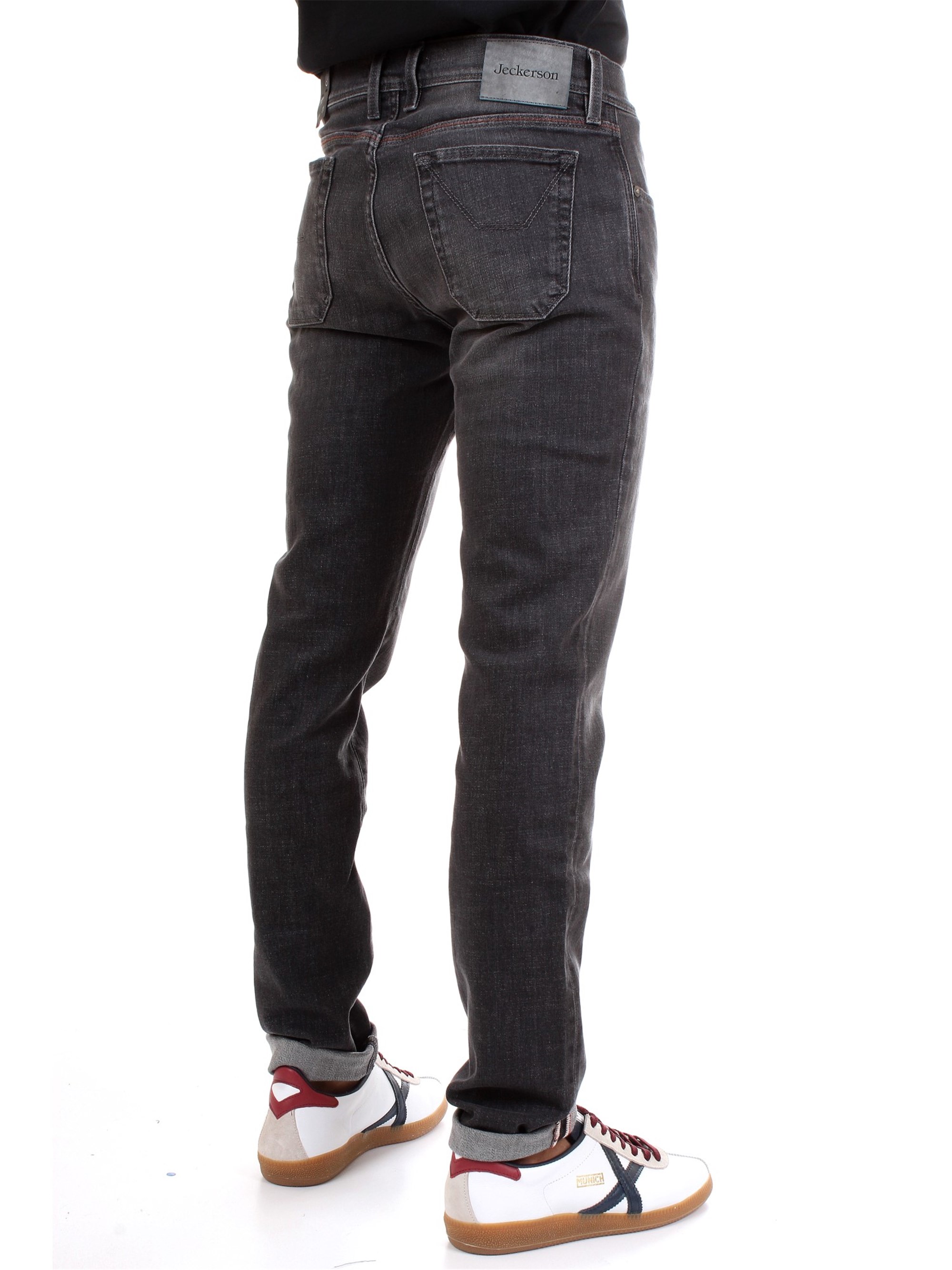 JECKERSON P00UPA079D040118 Black Clothing Man Jeans JECKERSON P00UPA079D040118 Black Clothing Man Jeans
