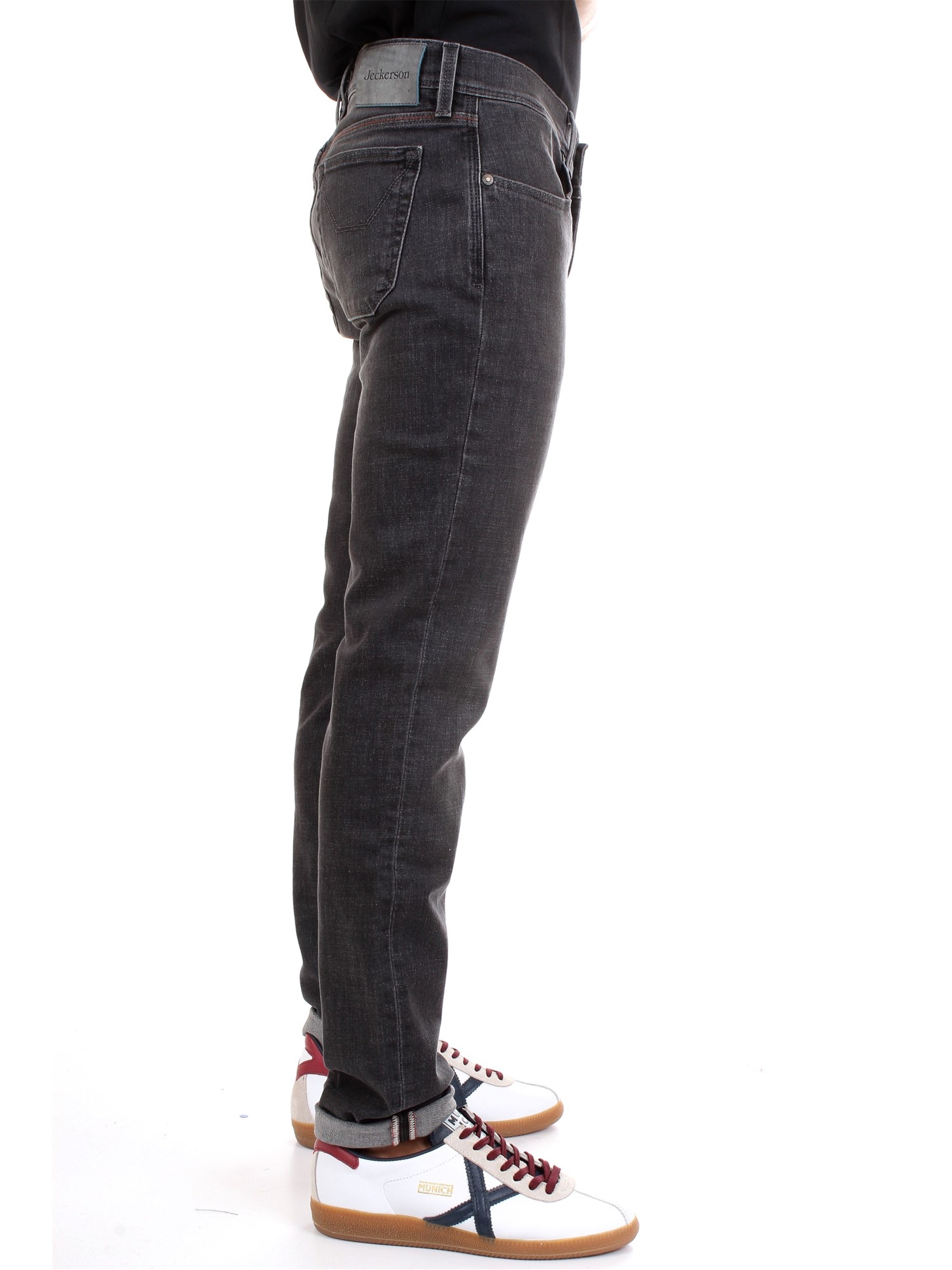 JECKERSON P00UPA079D040118 Black Clothing Man Jeans JECKERSON P00UPA079D040118 Black Clothing Man Jeans